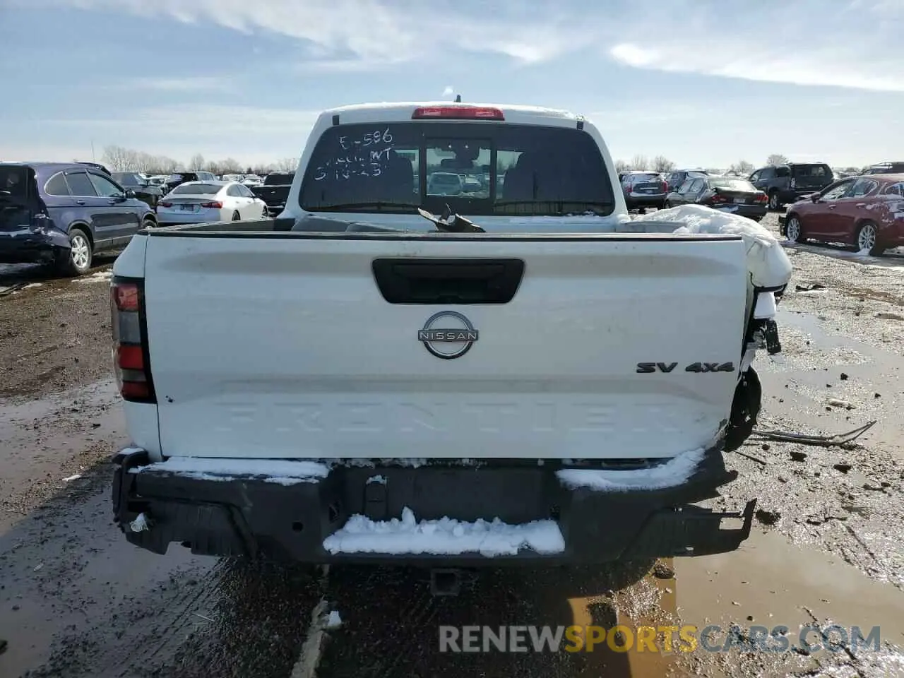 6 Фотография поврежденного автомобиля 1N6ED1EK7NN606722 NISSAN FRONTIER 2022