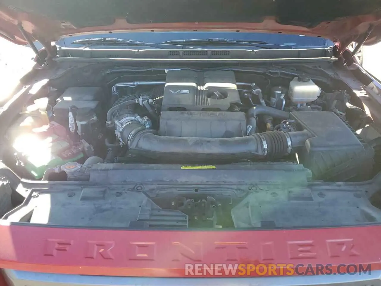 11 Photograph of a damaged car 1N6ED1FJ0NN604848 NISSAN FRONTIER 2022