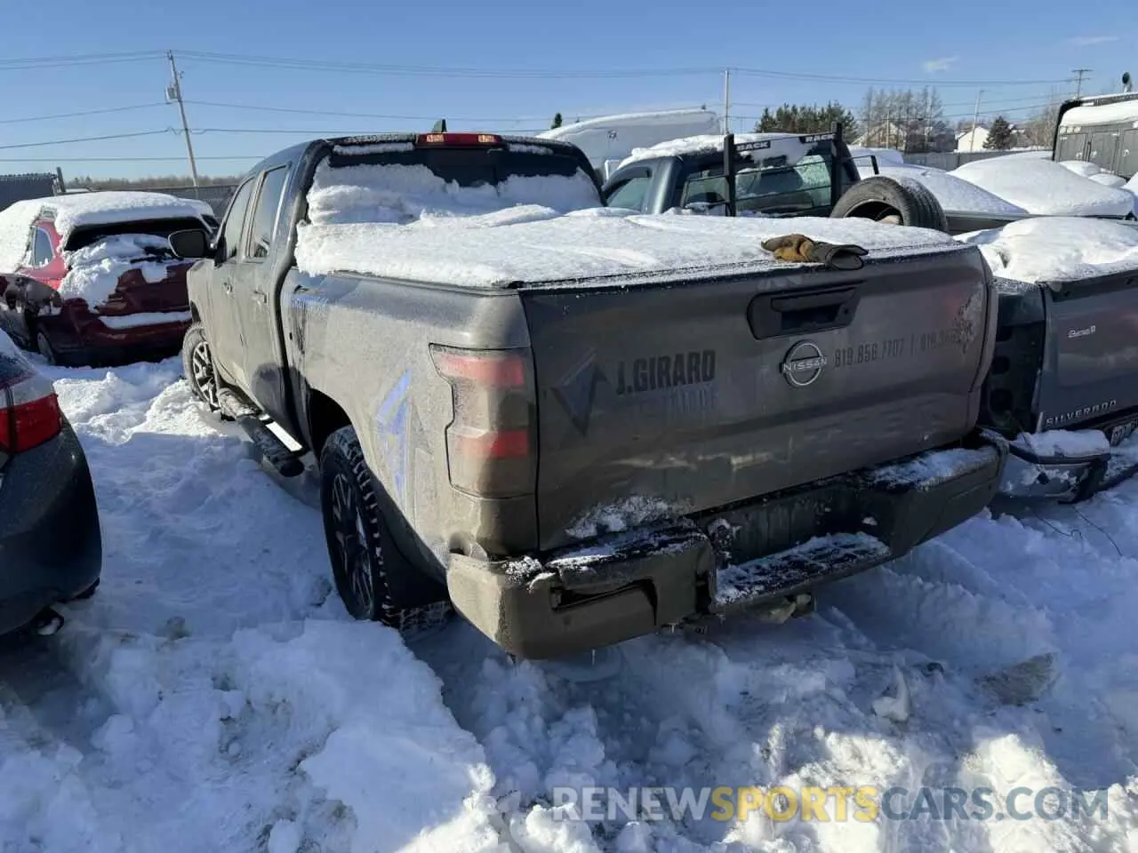 2 Photograph of a damaged car 1N6ED1FK2NN669676 NISSAN FRONTIER 2022