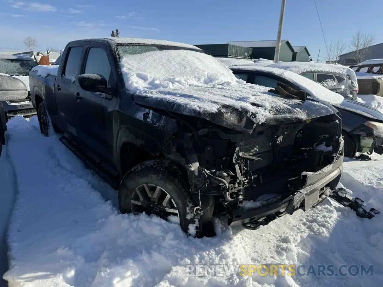 4 Photograph of a damaged car 1N6ED1FK2NN669676 NISSAN FRONTIER 2022