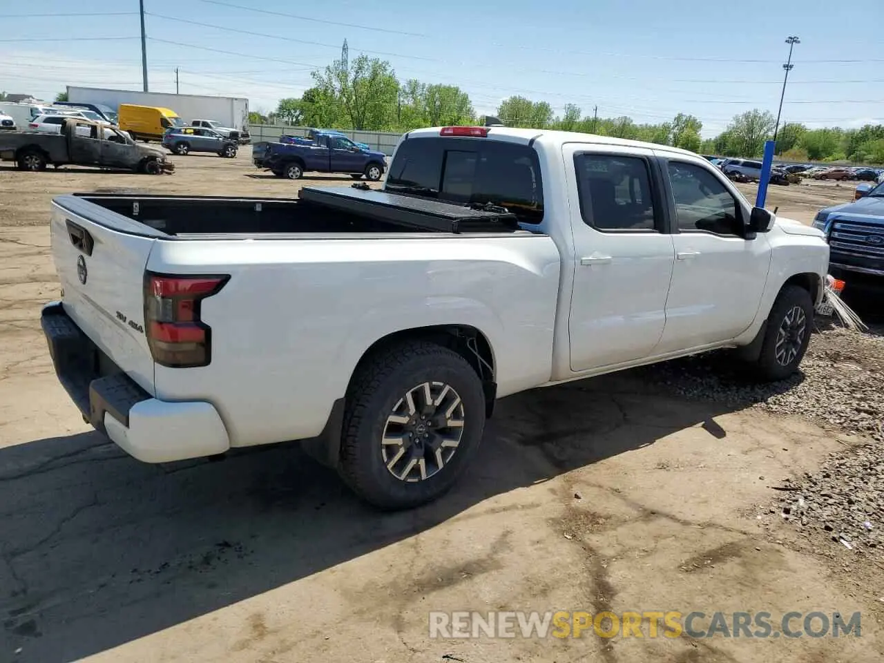 3 Фотография поврежденного автомобиля 1N6ED1FK3NN676717 NISSAN FRONTIER 2022
