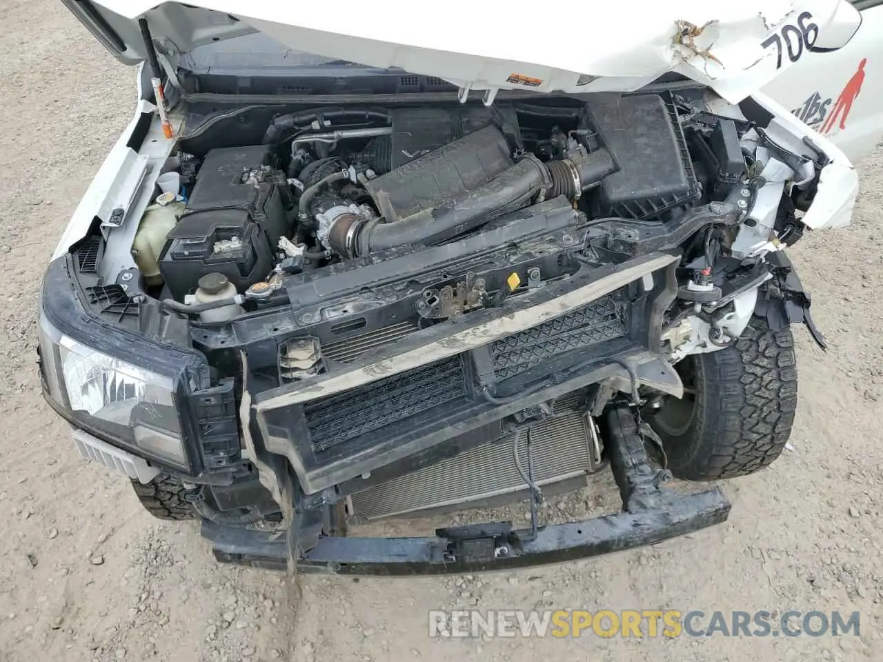 11 Photograph of a damaged car 1N6ED1CL1PN647040 NISSAN FRONTIER 2023
