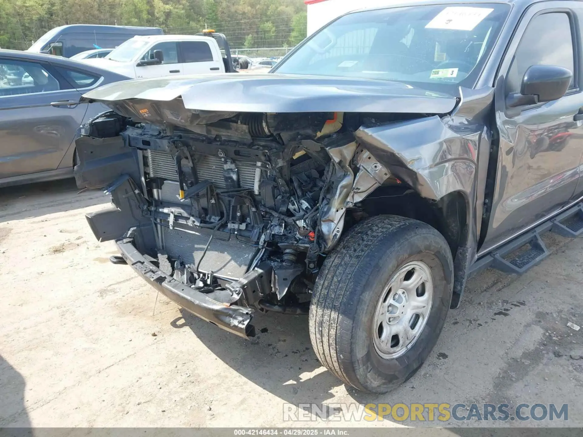 6 Фотография поврежденного автомобиля 1N6ED1CM6PN622241 NISSAN FRONTIER 2023