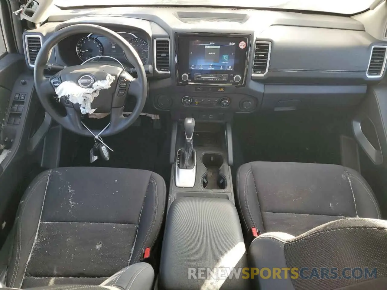 8 Фотография поврежденного автомобиля 1N6ED1EJ0PN666299 NISSAN FRONTIER 2023