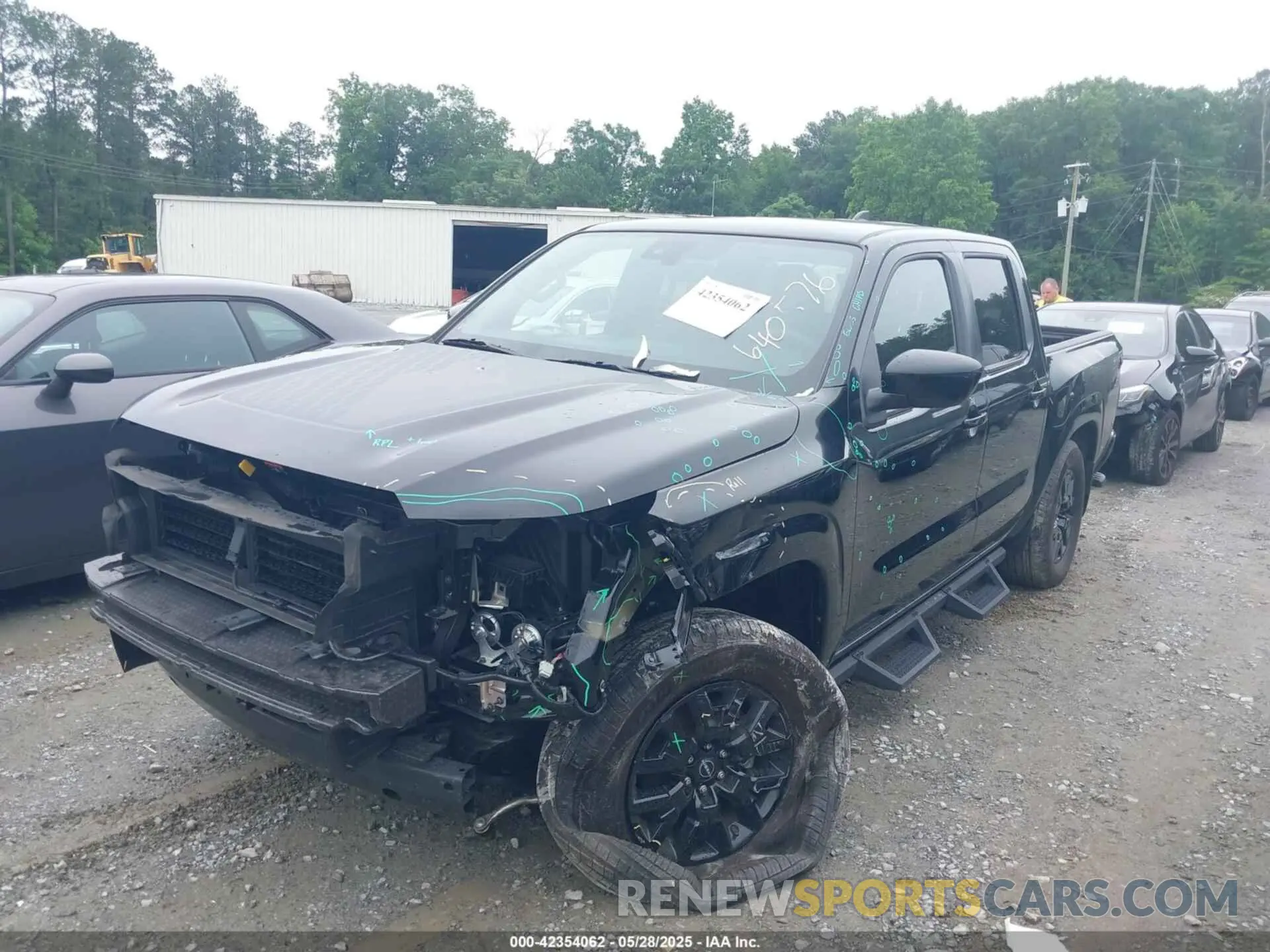 14 Фотография поврежденного автомобиля 1N6ED1EJ2PN640576 NISSAN FRONTIER 2023