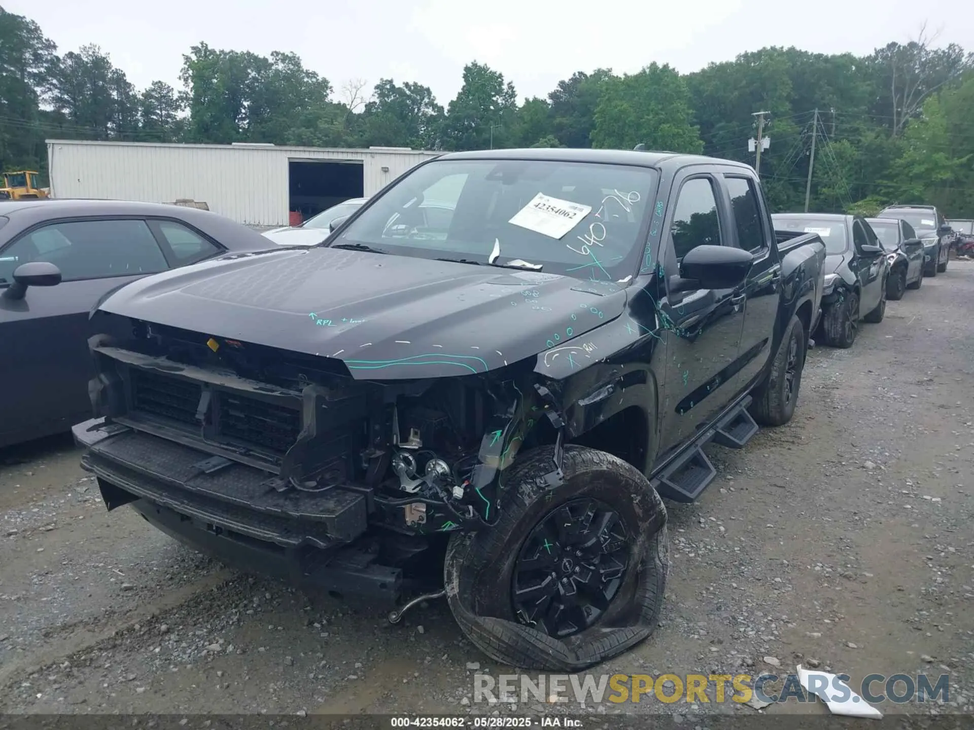 2 Фотография поврежденного автомобиля 1N6ED1EJ2PN640576 NISSAN FRONTIER 2023