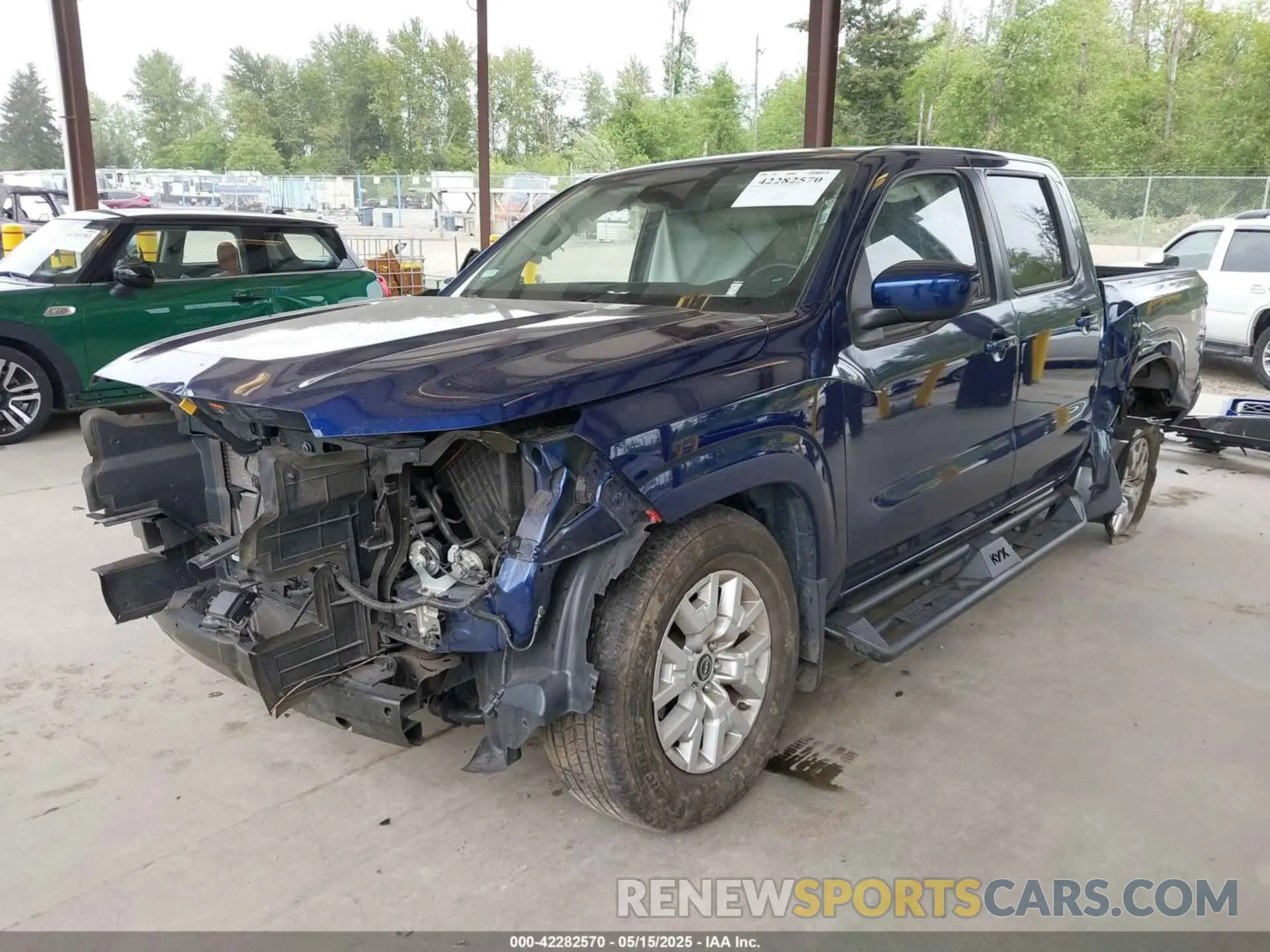 2 Photograph of a damaged car 1N6ED1EJ3PN631272 NISSAN FRONTIER 2023