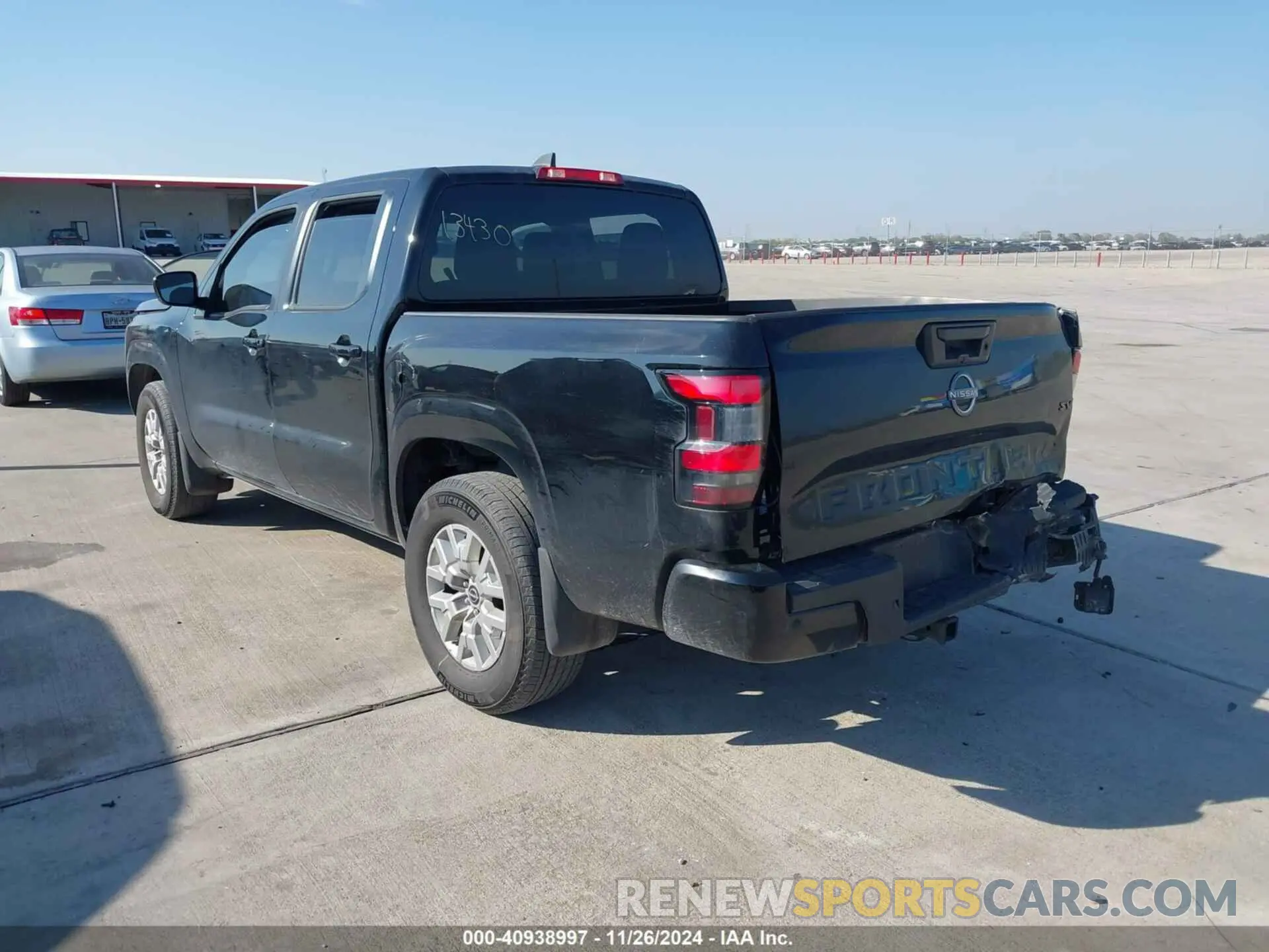 3 Photograph of a damaged car 1N6ED1EJ5PN649093 NISSAN FRONTIER 2023