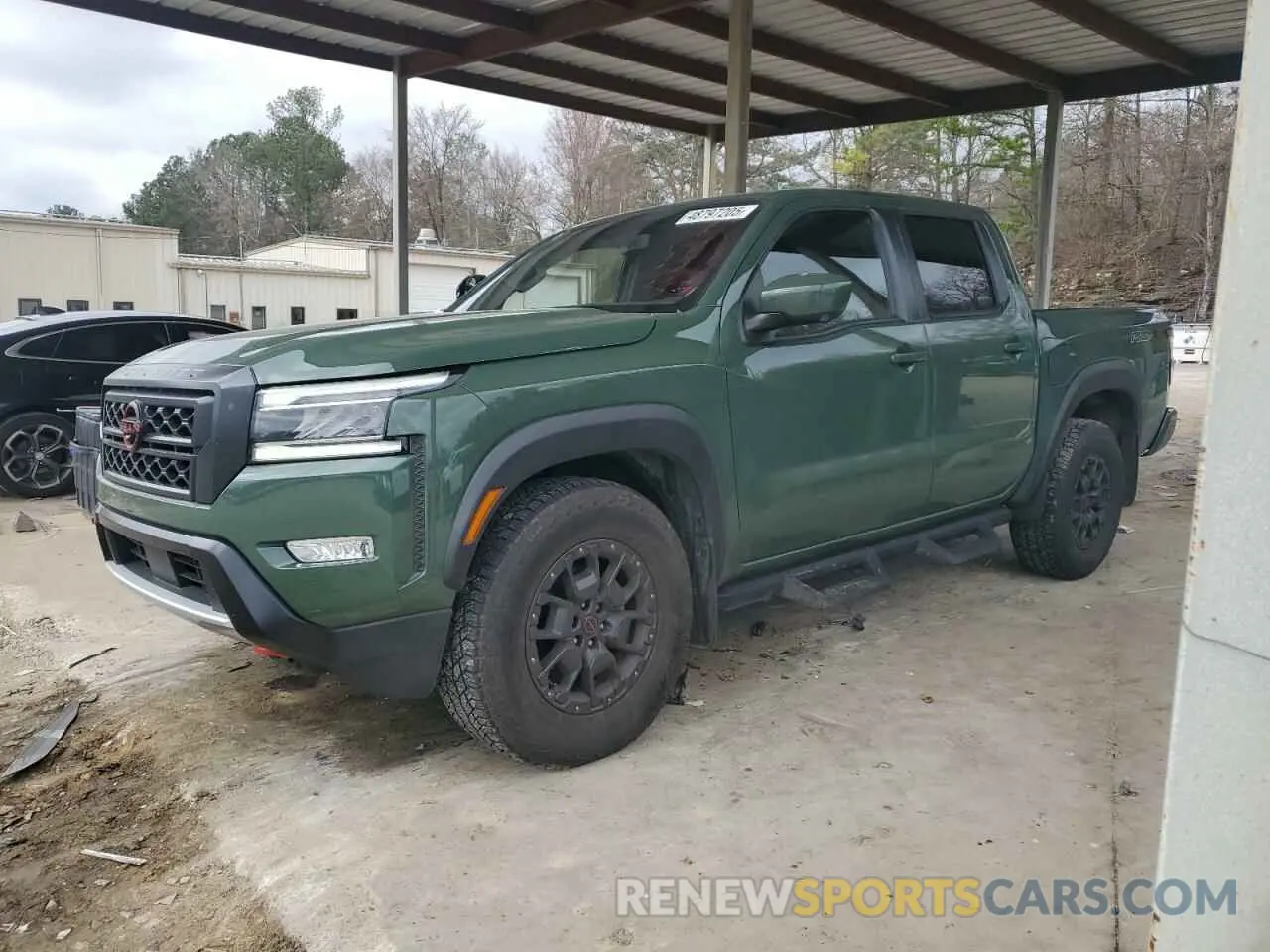 1 Photograph of a damaged car 1N6ED1EJ7PN612854 NISSAN FRONTIER 2023