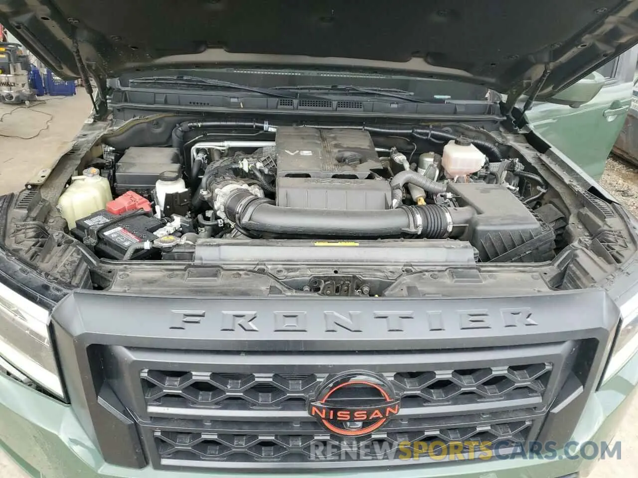 12 Photograph of a damaged car 1N6ED1EJ7PN612854 NISSAN FRONTIER 2023