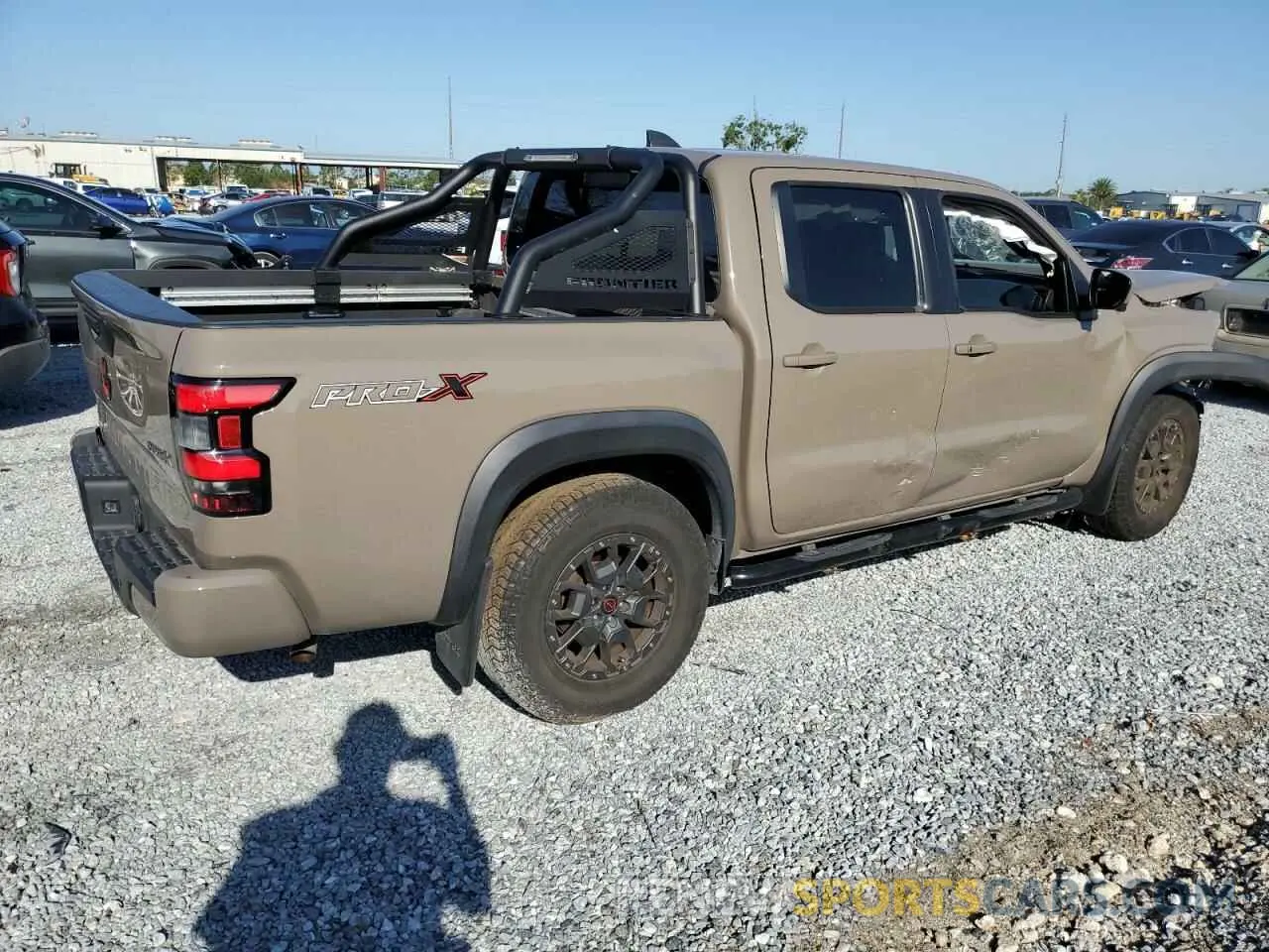 3 Photograph of a damaged car 1N6ED1EJ7PN627144 NISSAN FRONTIER 2023