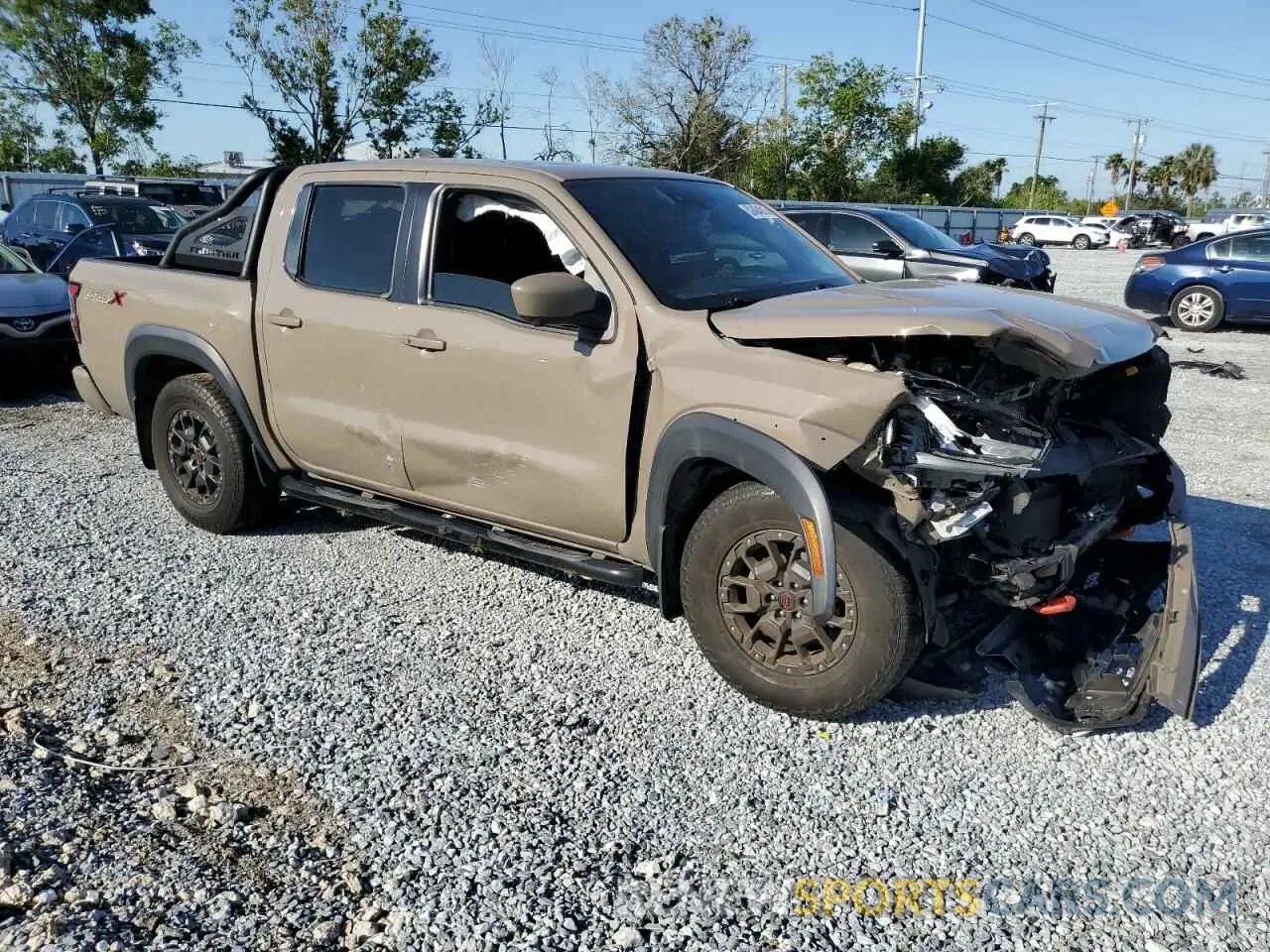 4 Photograph of a damaged car 1N6ED1EJ7PN627144 NISSAN FRONTIER 2023