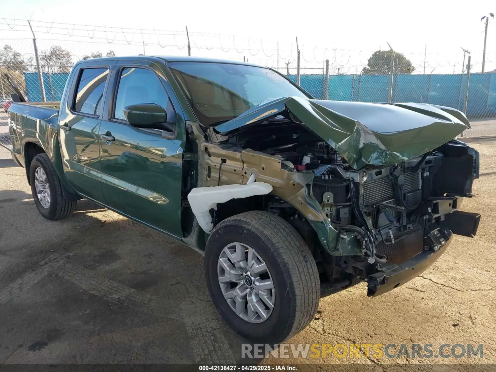 1 Photograph of a damaged car 1N6ED1EJ8PN603001 NISSAN FRONTIER 2023