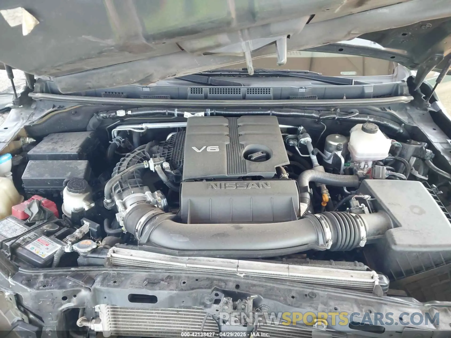 10 Photograph of a damaged car 1N6ED1EJ8PN603001 NISSAN FRONTIER 2023