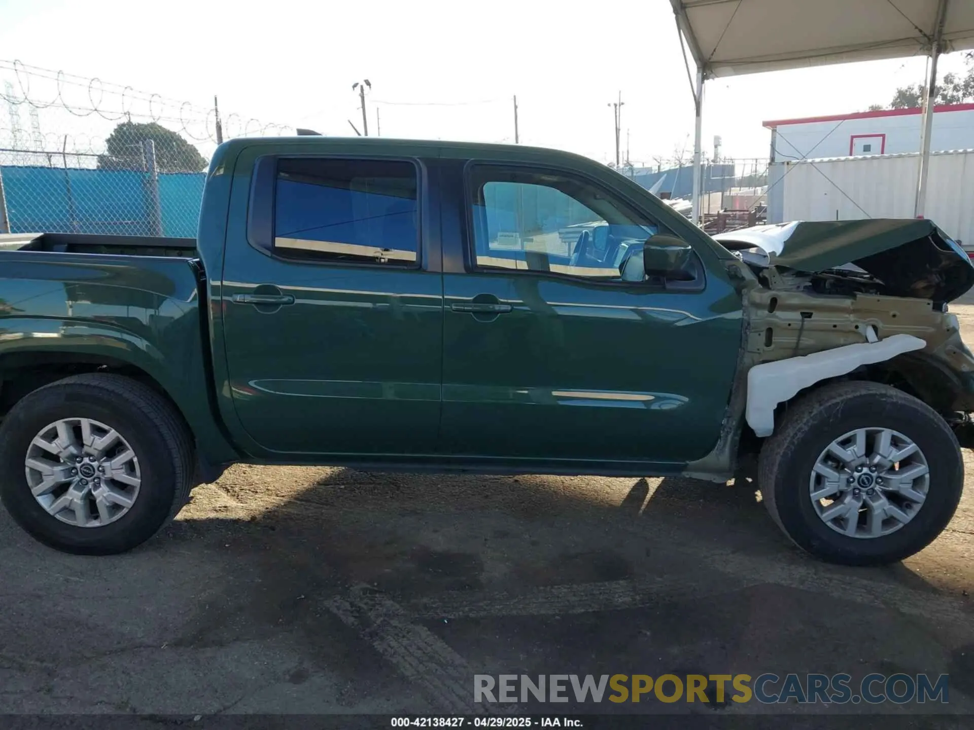 14 Photograph of a damaged car 1N6ED1EJ8PN603001 NISSAN FRONTIER 2023