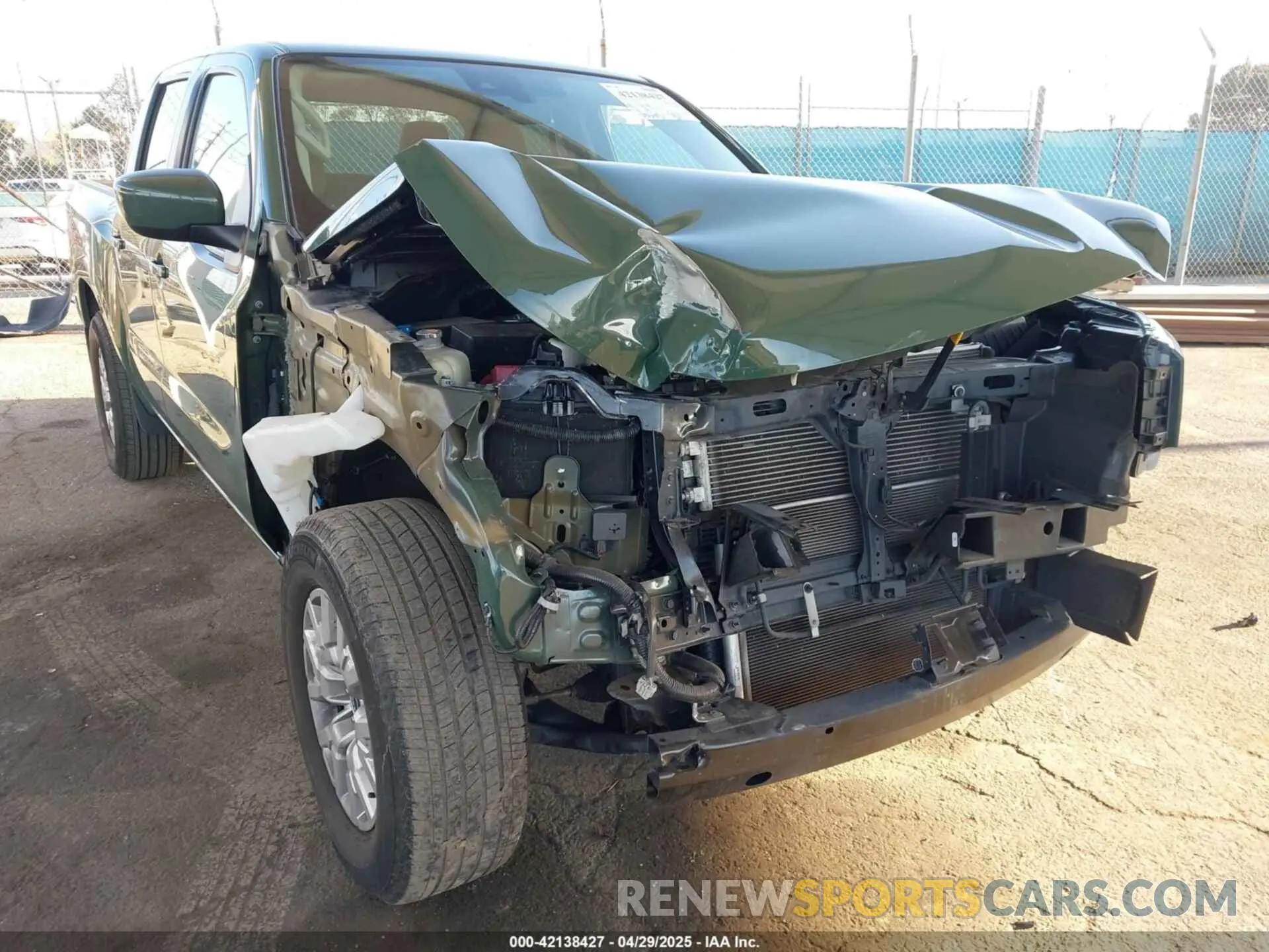 6 Photograph of a damaged car 1N6ED1EJ8PN603001 NISSAN FRONTIER 2023
