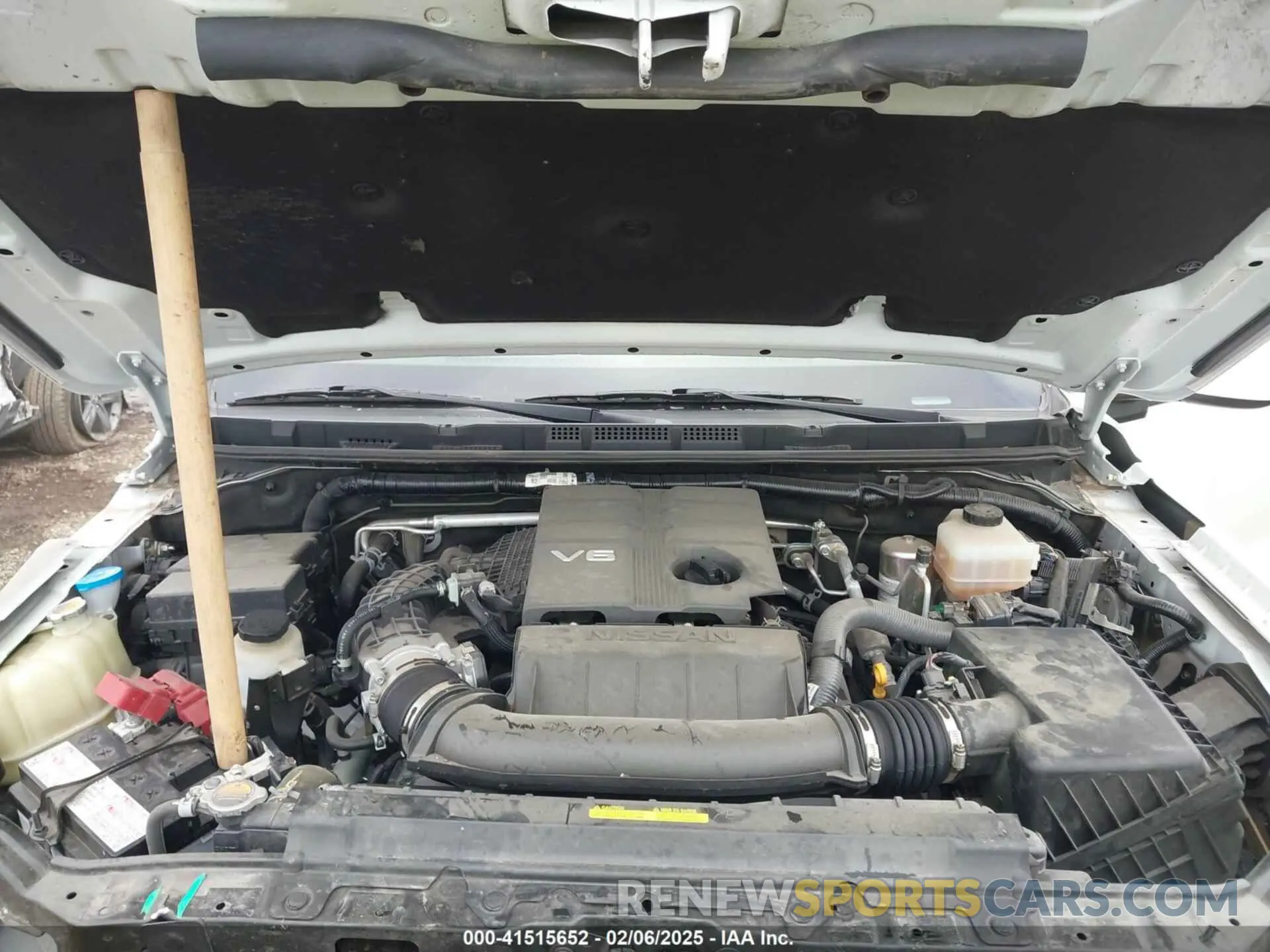 10 Photograph of a damaged car 1N6ED1EJ8PN606271 NISSAN FRONTIER 2023