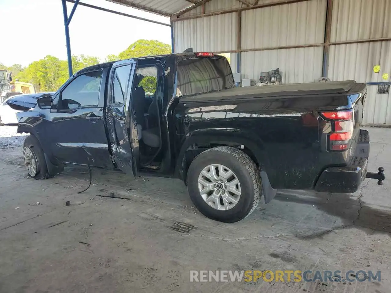 2 Photograph of a damaged car 1N6ED1EJXPN606627 NISSAN FRONTIER 2023