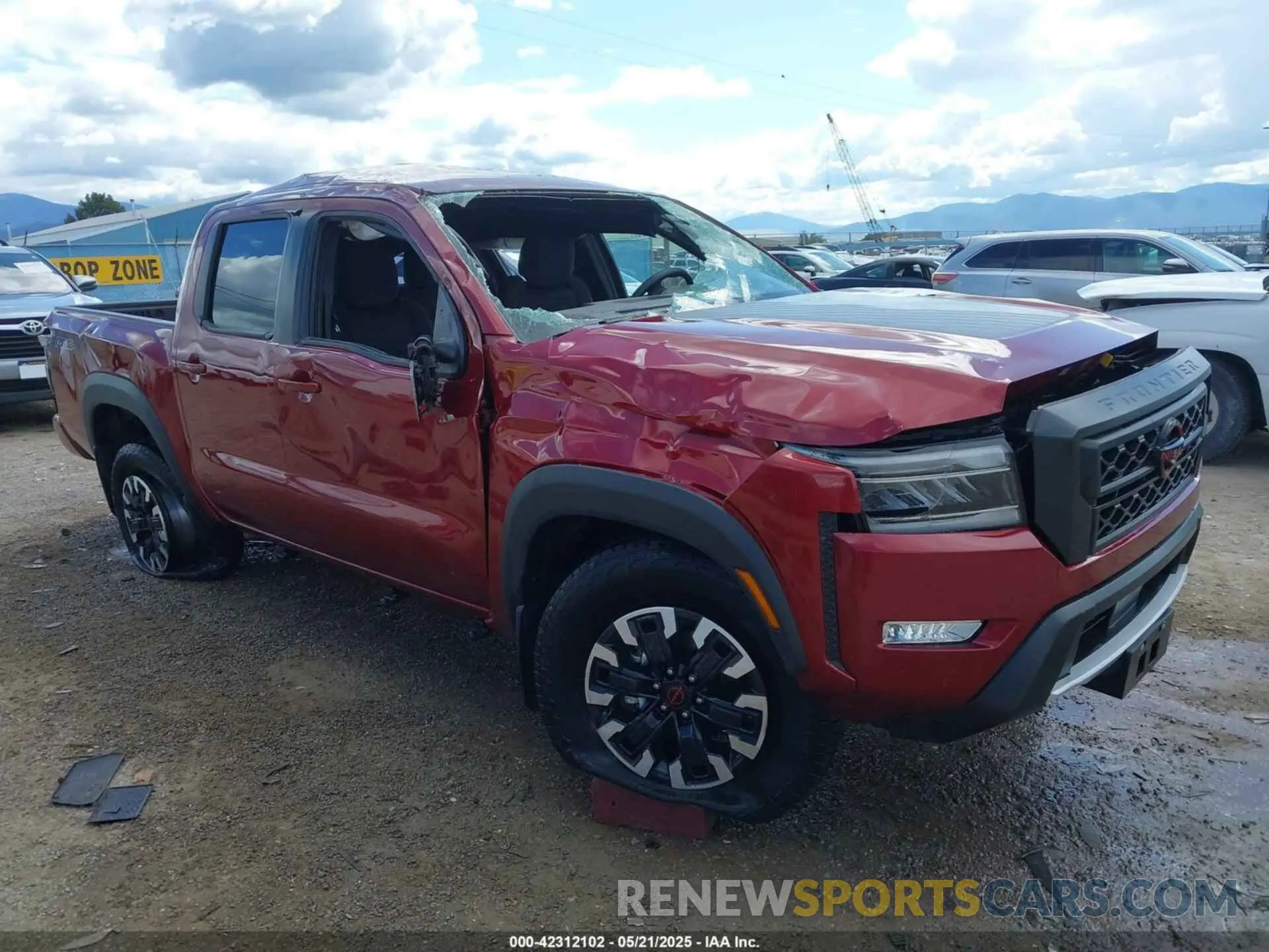 1 Фотография поврежденного автомобиля 1N6ED1EK0PN661256 NISSAN FRONTIER 2023