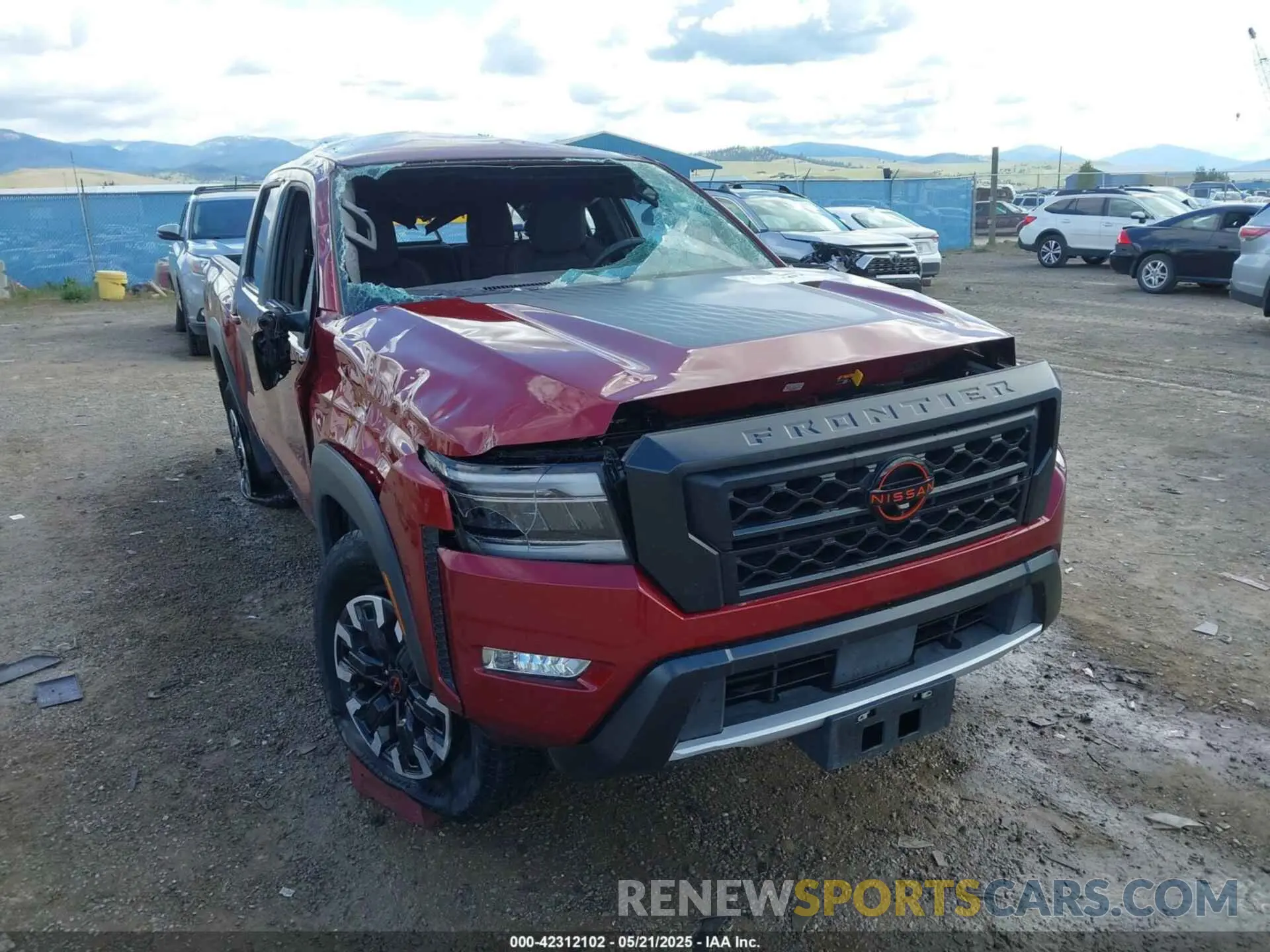 6 Фотография поврежденного автомобиля 1N6ED1EK0PN661256 NISSAN FRONTIER 2023