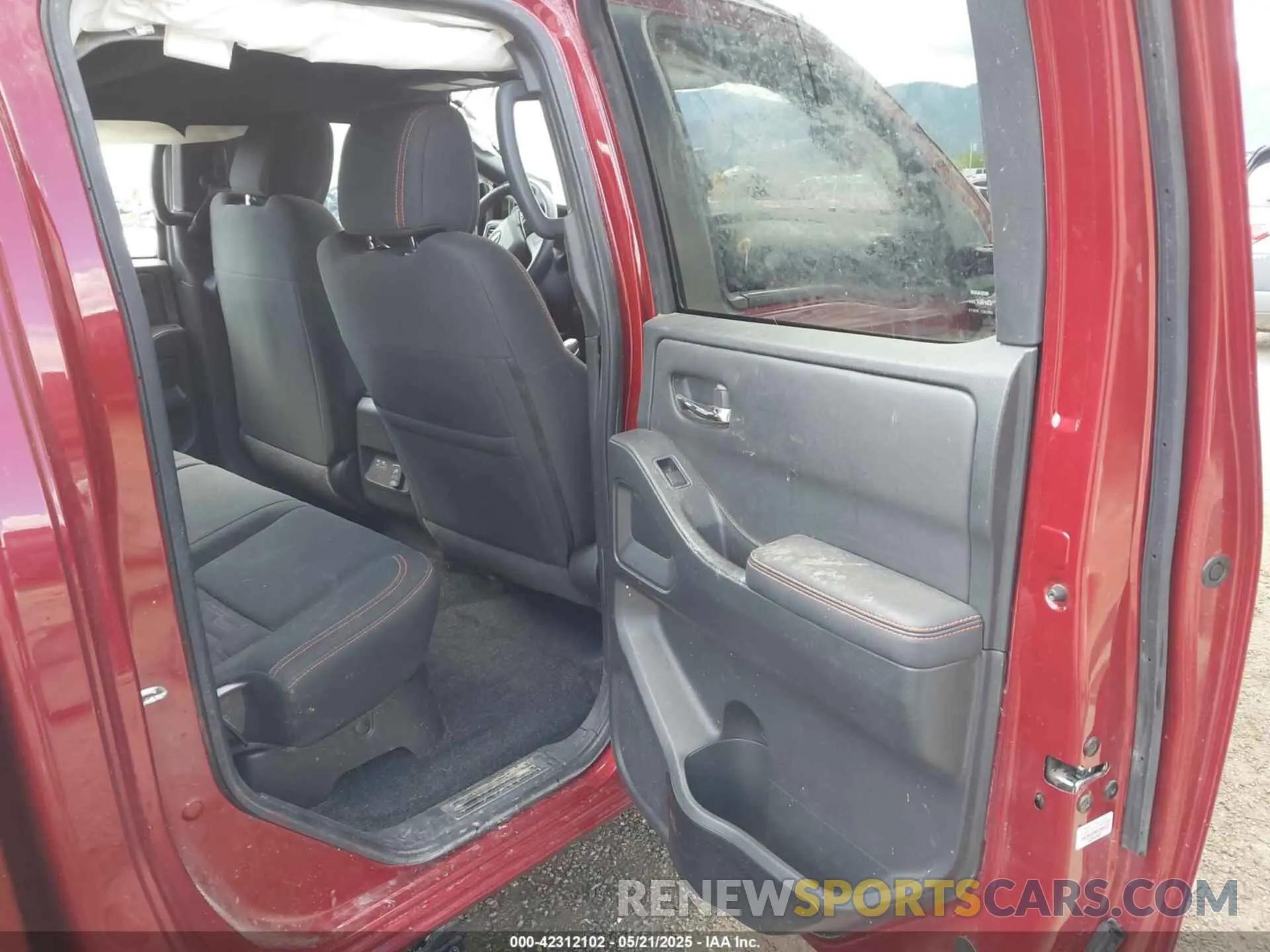 8 Фотография поврежденного автомобиля 1N6ED1EK0PN661256 NISSAN FRONTIER 2023