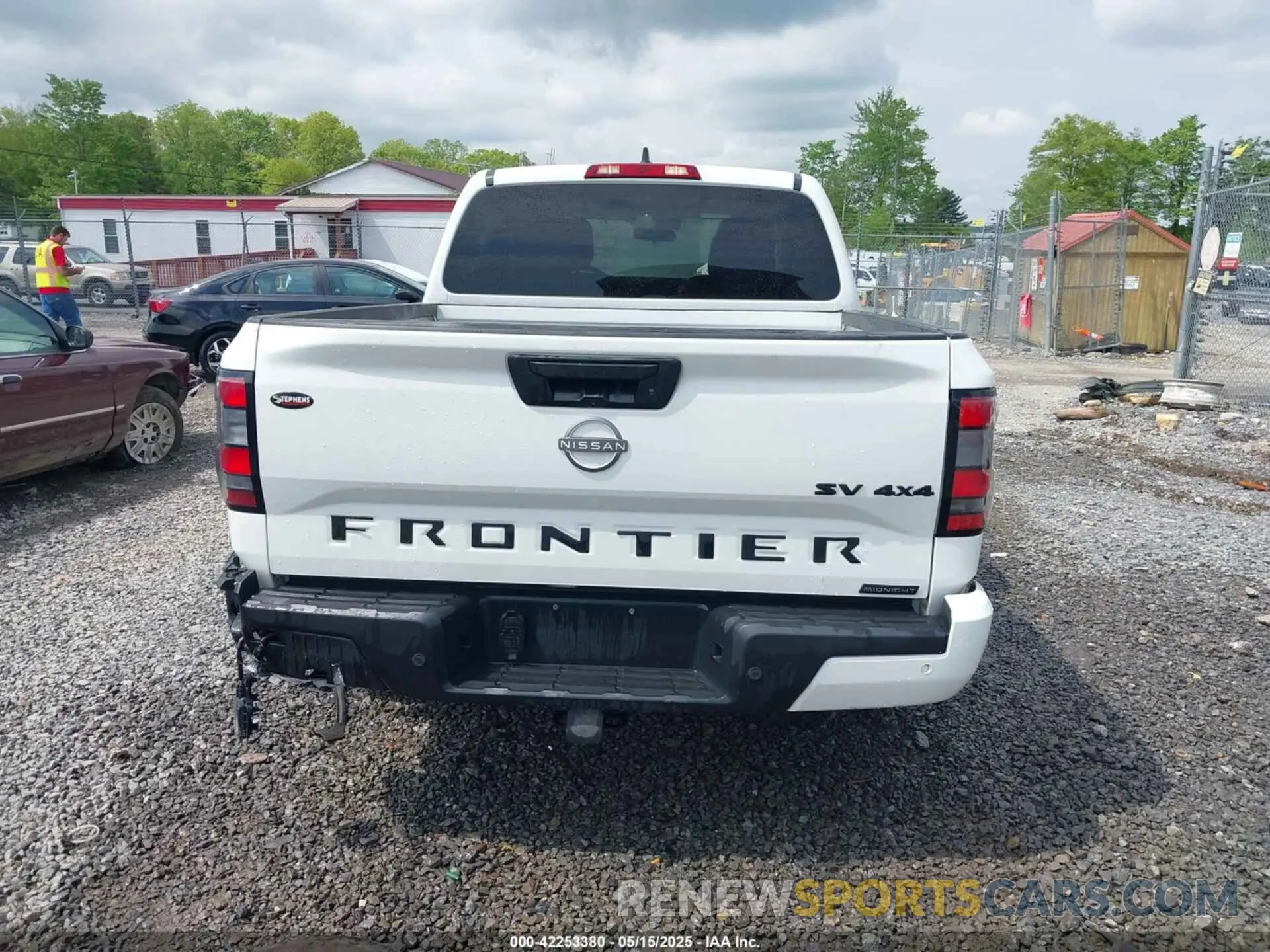 17 Photograph of a damaged car 1N6ED1EK1PN614110 NISSAN FRONTIER 2023