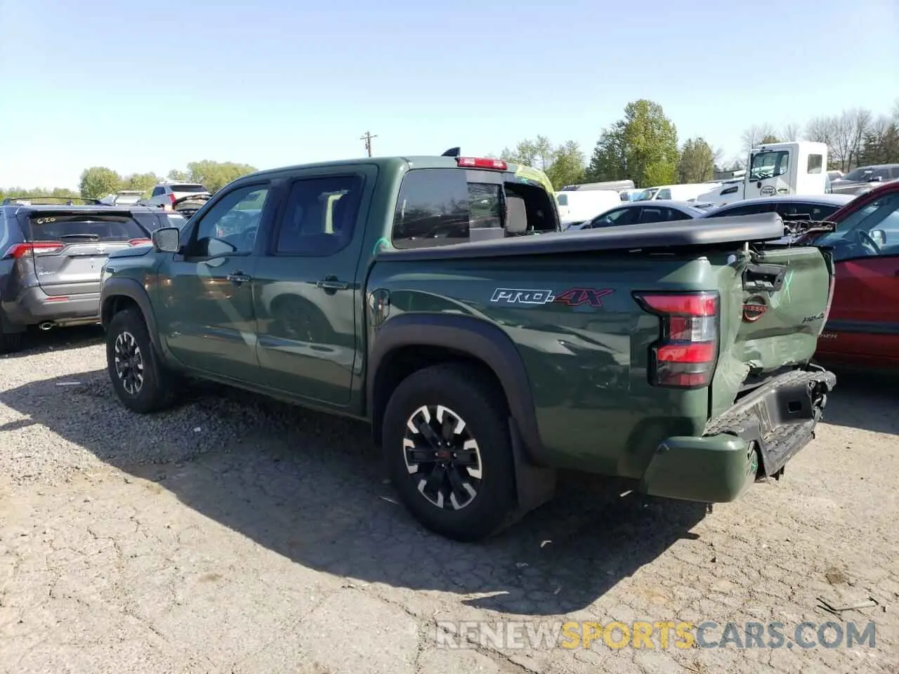 2 Photograph of a damaged car 1N6ED1EK1PN660195 NISSAN FRONTIER 2023