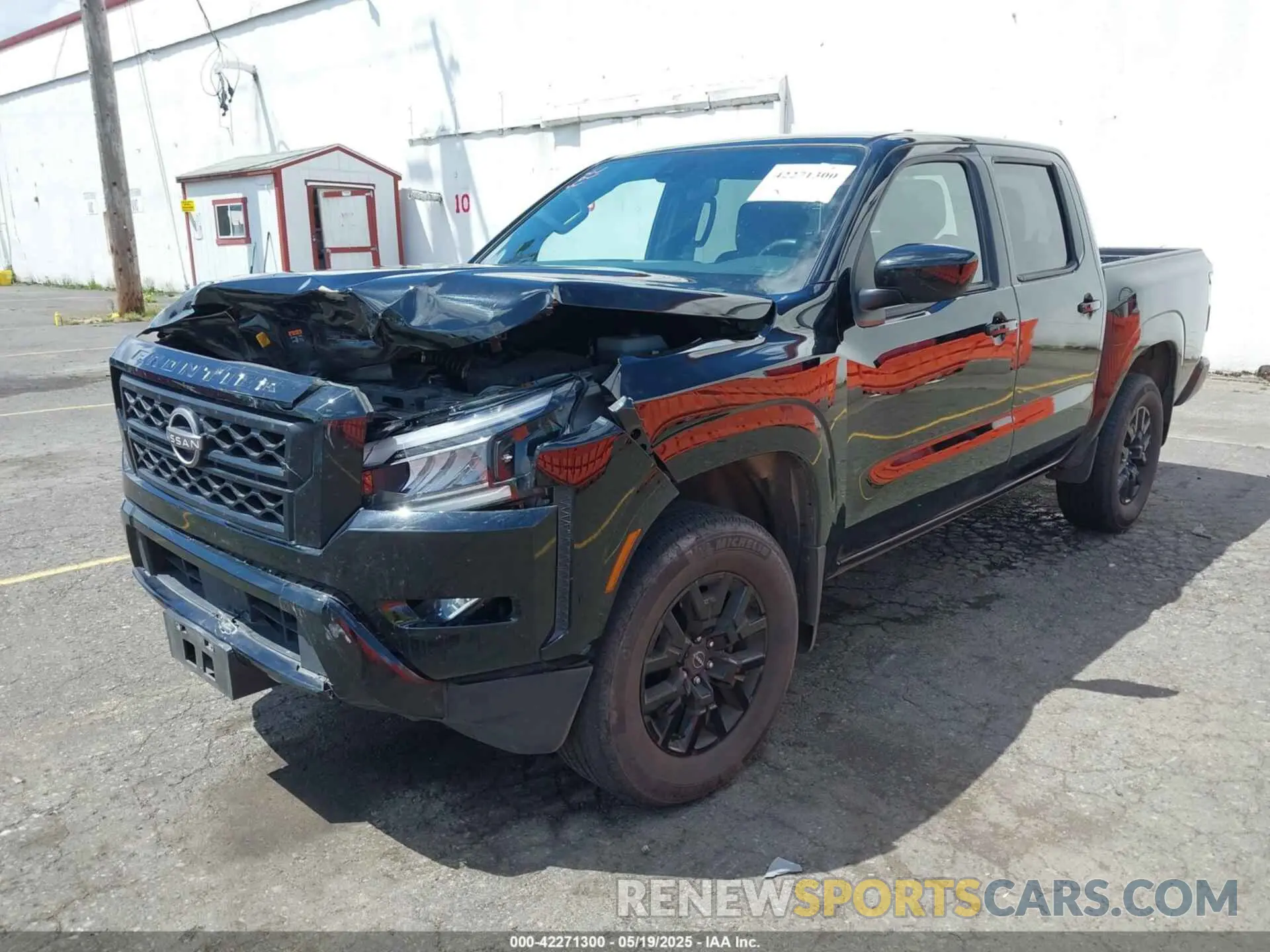 2 Photograph of a damaged car 1N6ED1EK3PN612441 NISSAN FRONTIER 2023