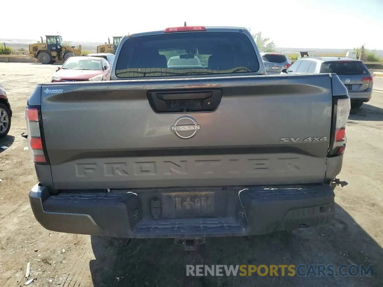 6 Photograph of a damaged car 1N6ED1EK4PN658425 NISSAN FRONTIER 2023