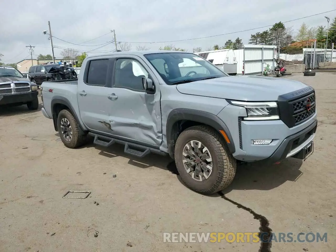 4 Photograph of a damaged car 1N6ED1EK4PN672714 NISSAN FRONTIER 2023