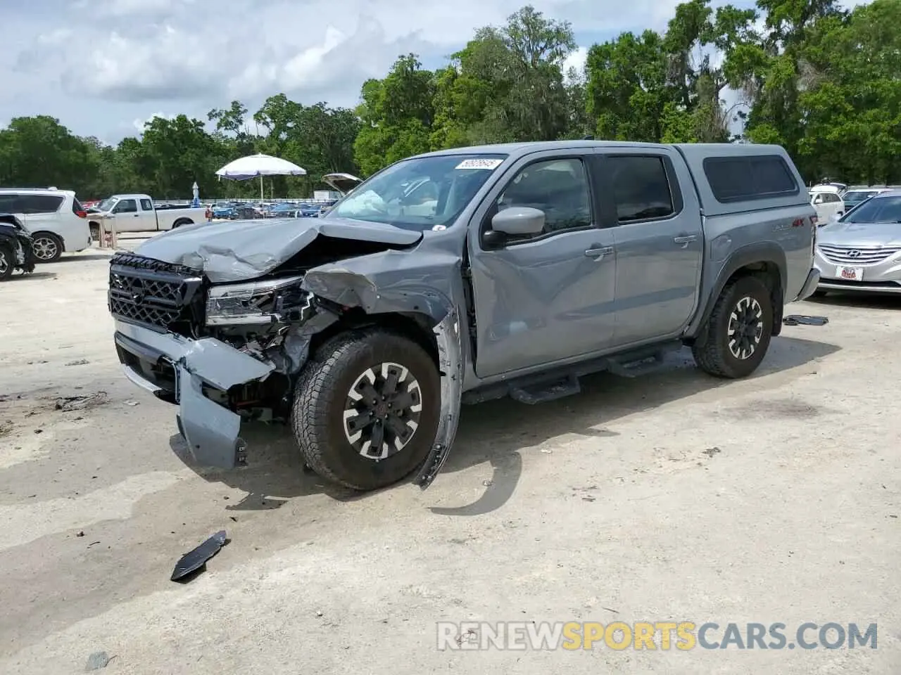 1 Photograph of a damaged car 1N6ED1EK5PN651824 NISSAN FRONTIER 2023