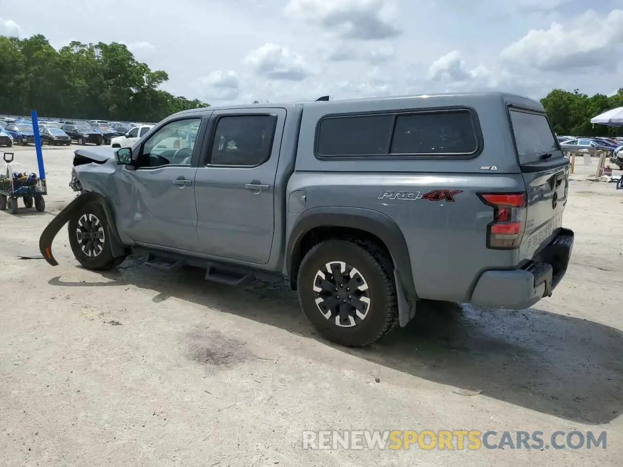 2 Photograph of a damaged car 1N6ED1EK5PN651824 NISSAN FRONTIER 2023