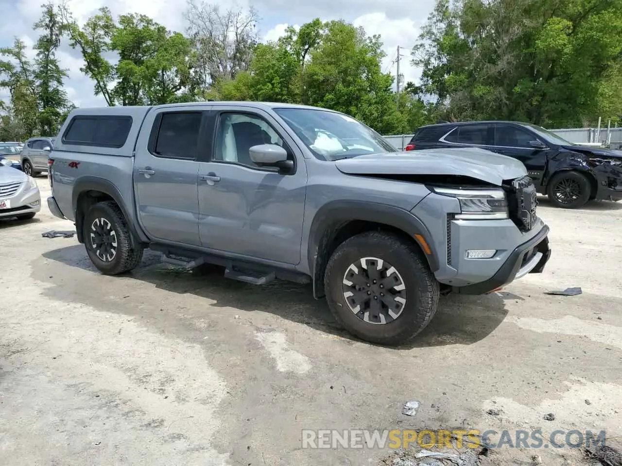 4 Photograph of a damaged car 1N6ED1EK5PN651824 NISSAN FRONTIER 2023