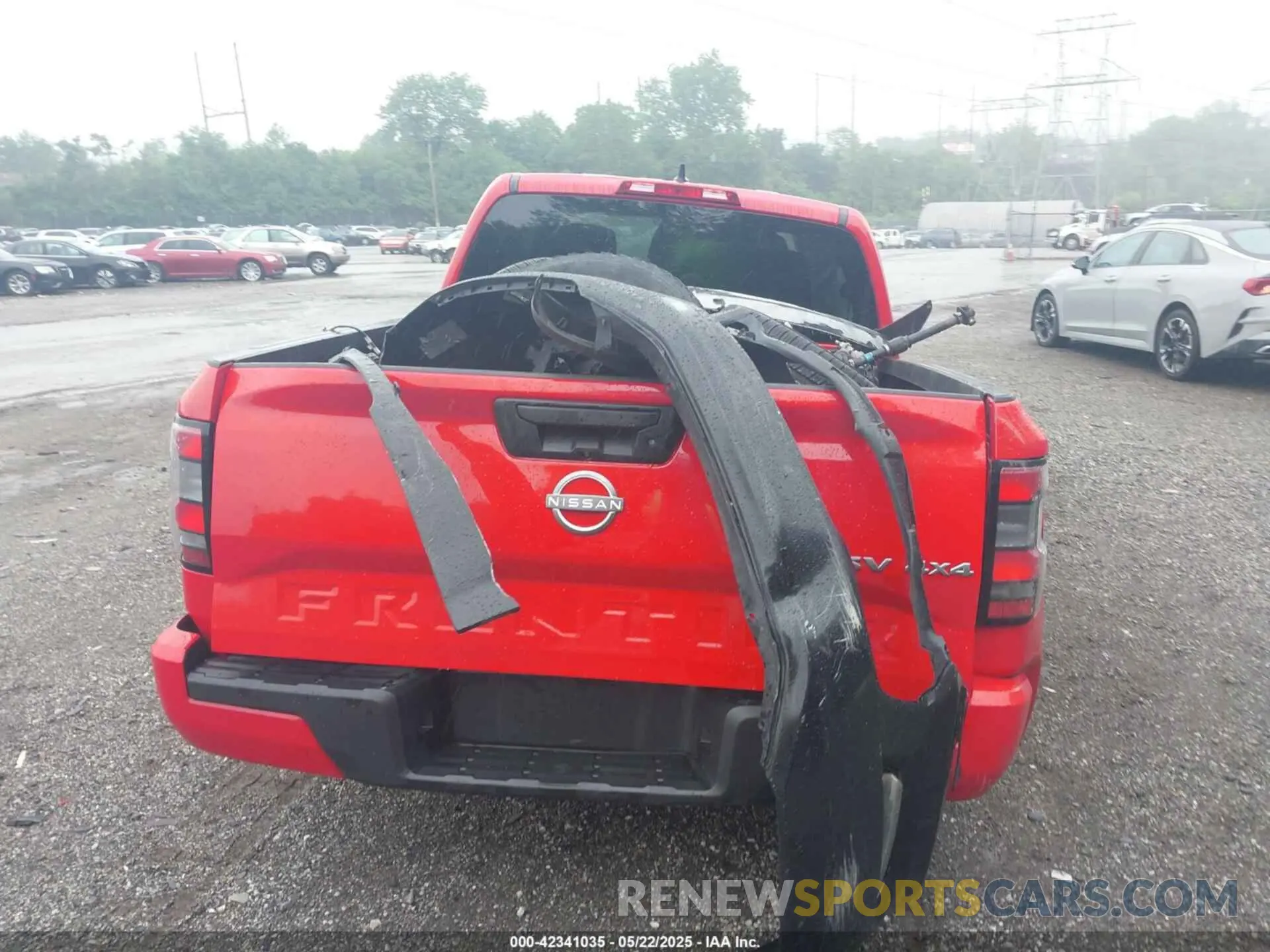 17 Photograph of a damaged car 1N6ED1EK5PN656523 NISSAN FRONTIER 2023