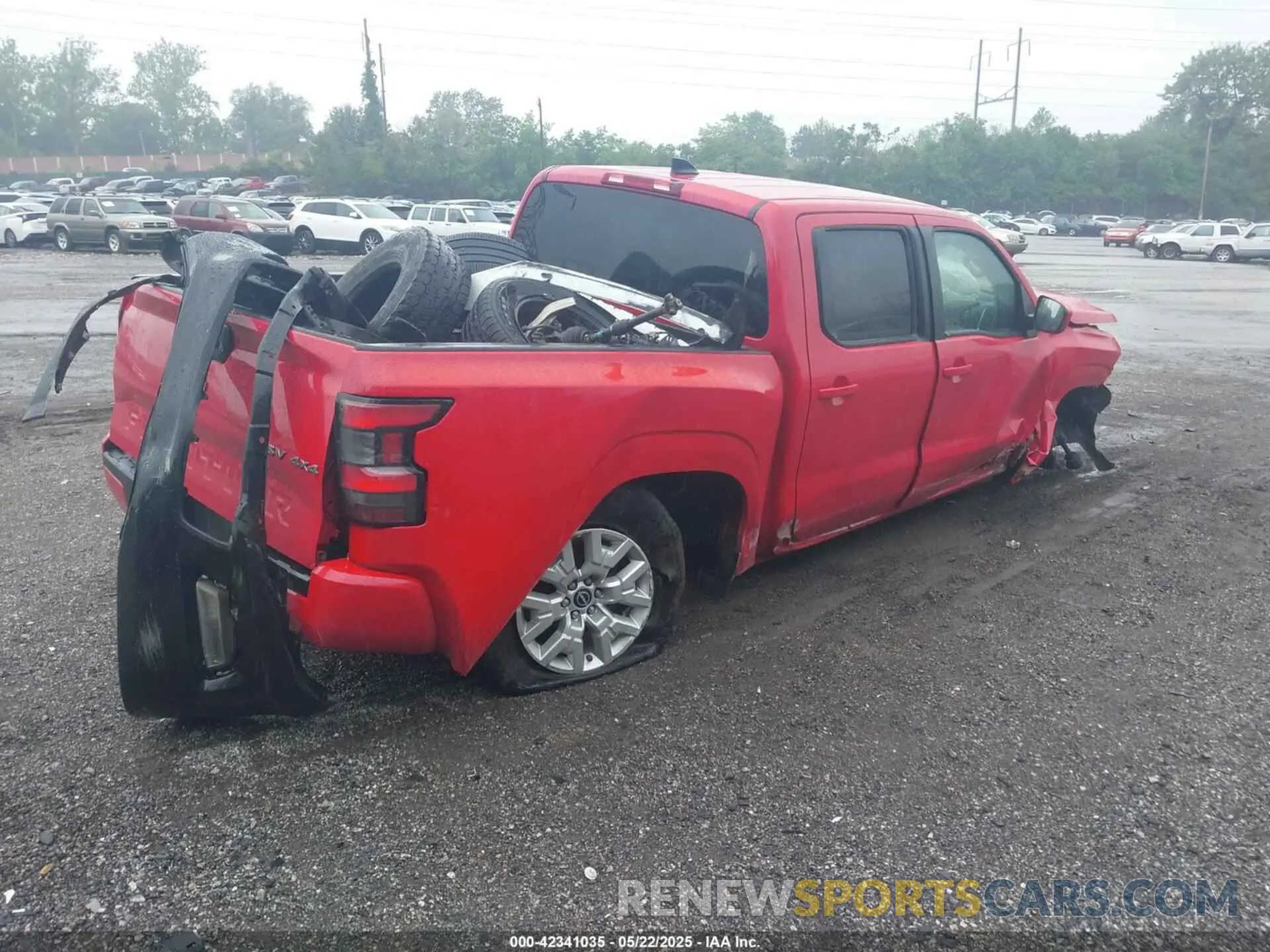 4 Photograph of a damaged car 1N6ED1EK5PN656523 NISSAN FRONTIER 2023