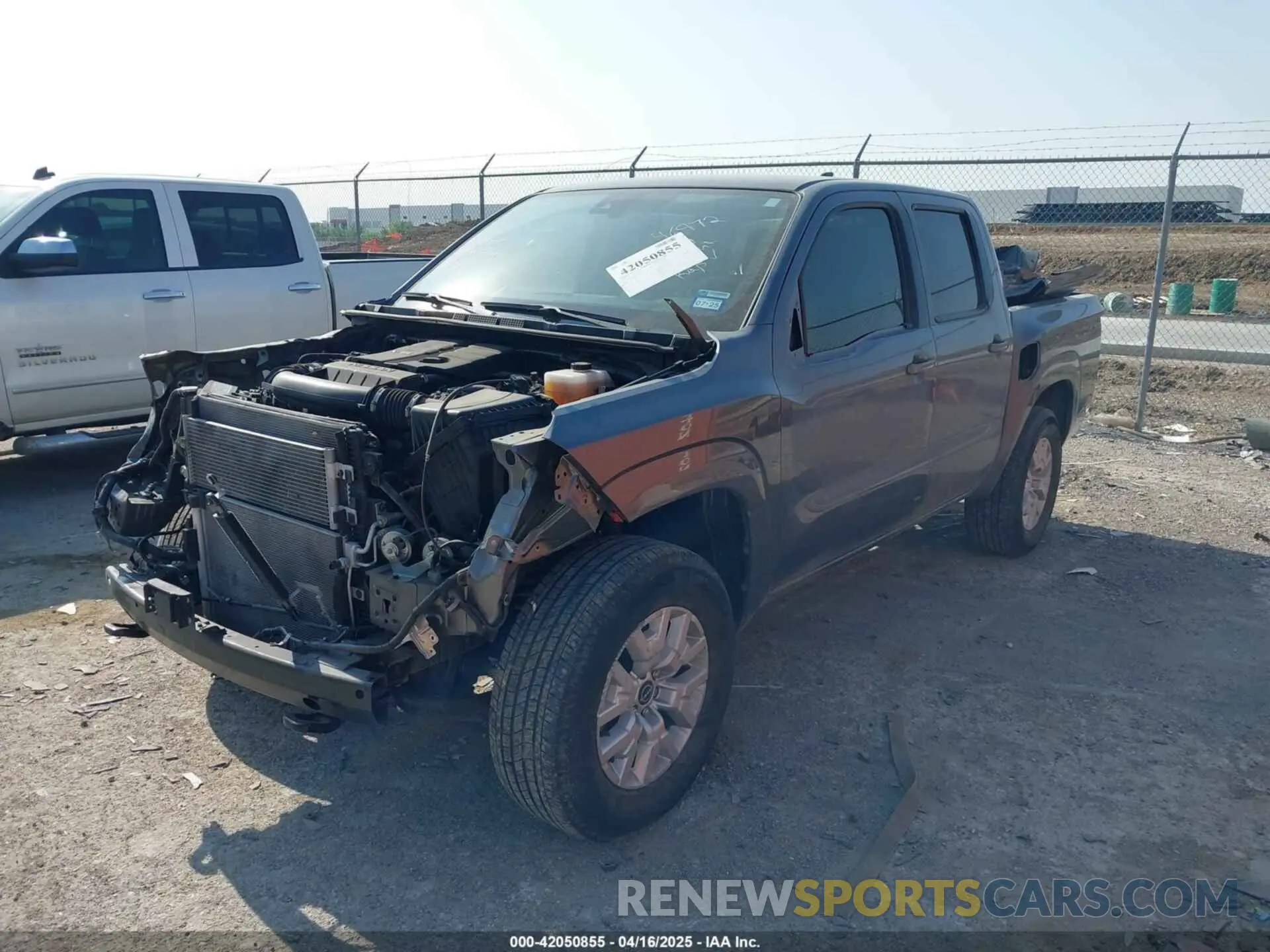 2 Photograph of a damaged car 1N6ED1EK6PN601918 NISSAN FRONTIER 2023