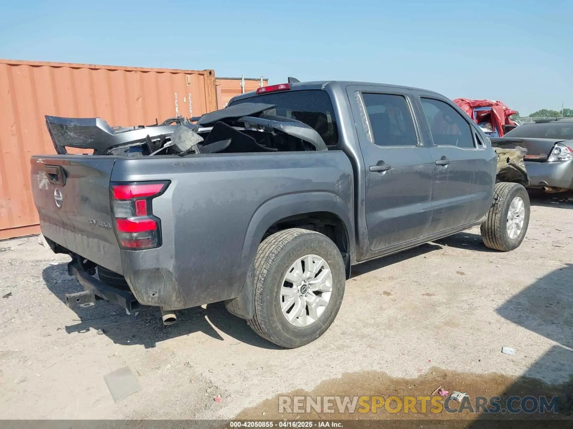 4 Photograph of a damaged car 1N6ED1EK6PN601918 NISSAN FRONTIER 2023