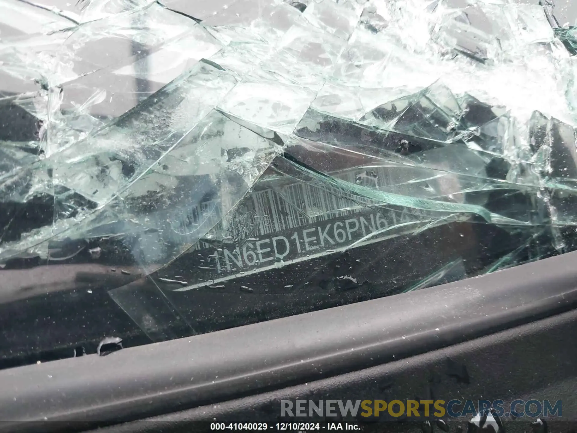 9 Photograph of a damaged car 1N6ED1EK6PN614300 NISSAN FRONTIER 2023