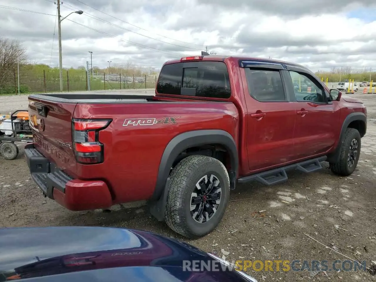 3 Photograph of a damaged car 1N6ED1EK7PN640078 NISSAN FRONTIER 2023