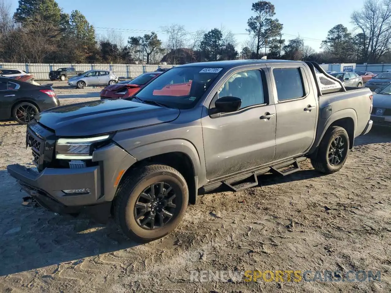 1 Photograph of a damaged car 1N6ED1EK7PN672948 NISSAN FRONTIER 2023