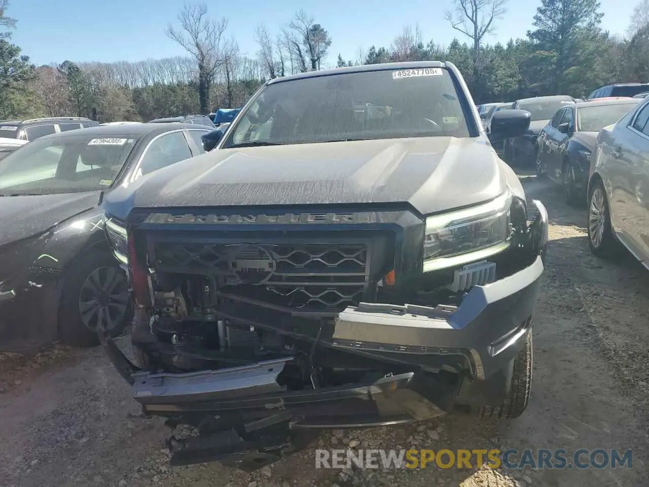5 Photograph of a damaged car 1N6ED1EK7PN672948 NISSAN FRONTIER 2023