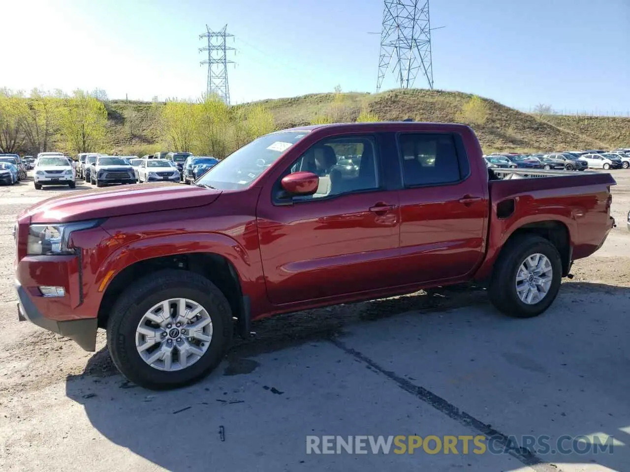 1 Фотография поврежденного автомобиля 1N6ED1EK8PN610071 NISSAN FRONTIER 2023