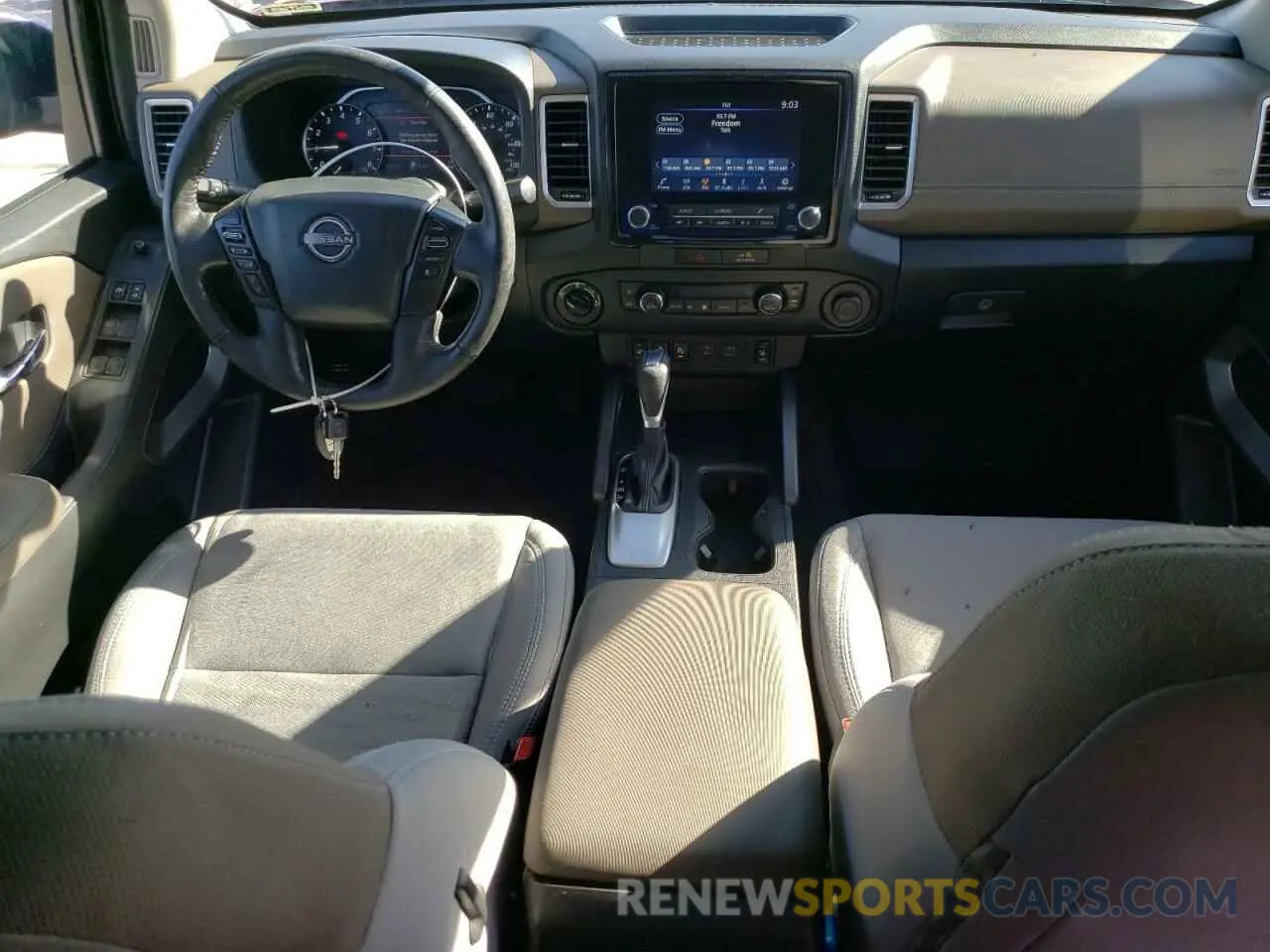 8 Фотография поврежденного автомобиля 1N6ED1EK8PN610071 NISSAN FRONTIER 2023