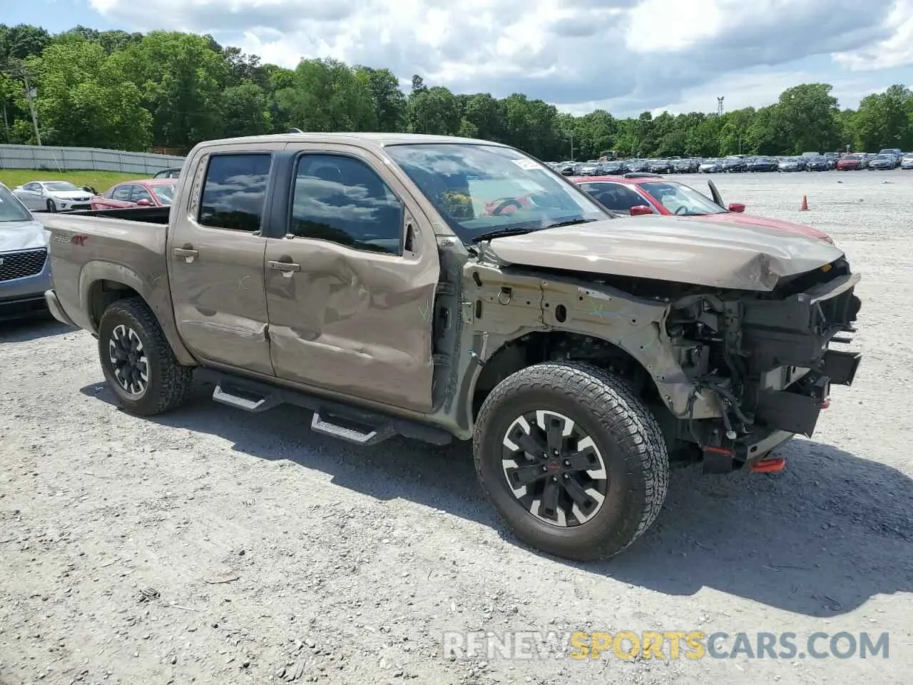 4 Фотография поврежденного автомобиля 1N6ED1EK8PN668889 NISSAN FRONTIER 2023