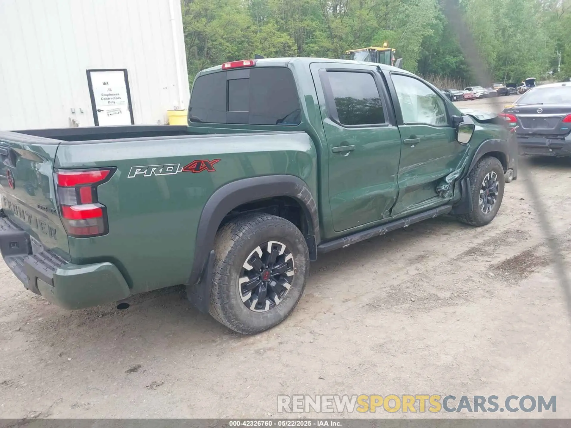 4 Фотография поврежденного автомобиля 1N6ED1EK8PN672361 NISSAN FRONTIER 2023