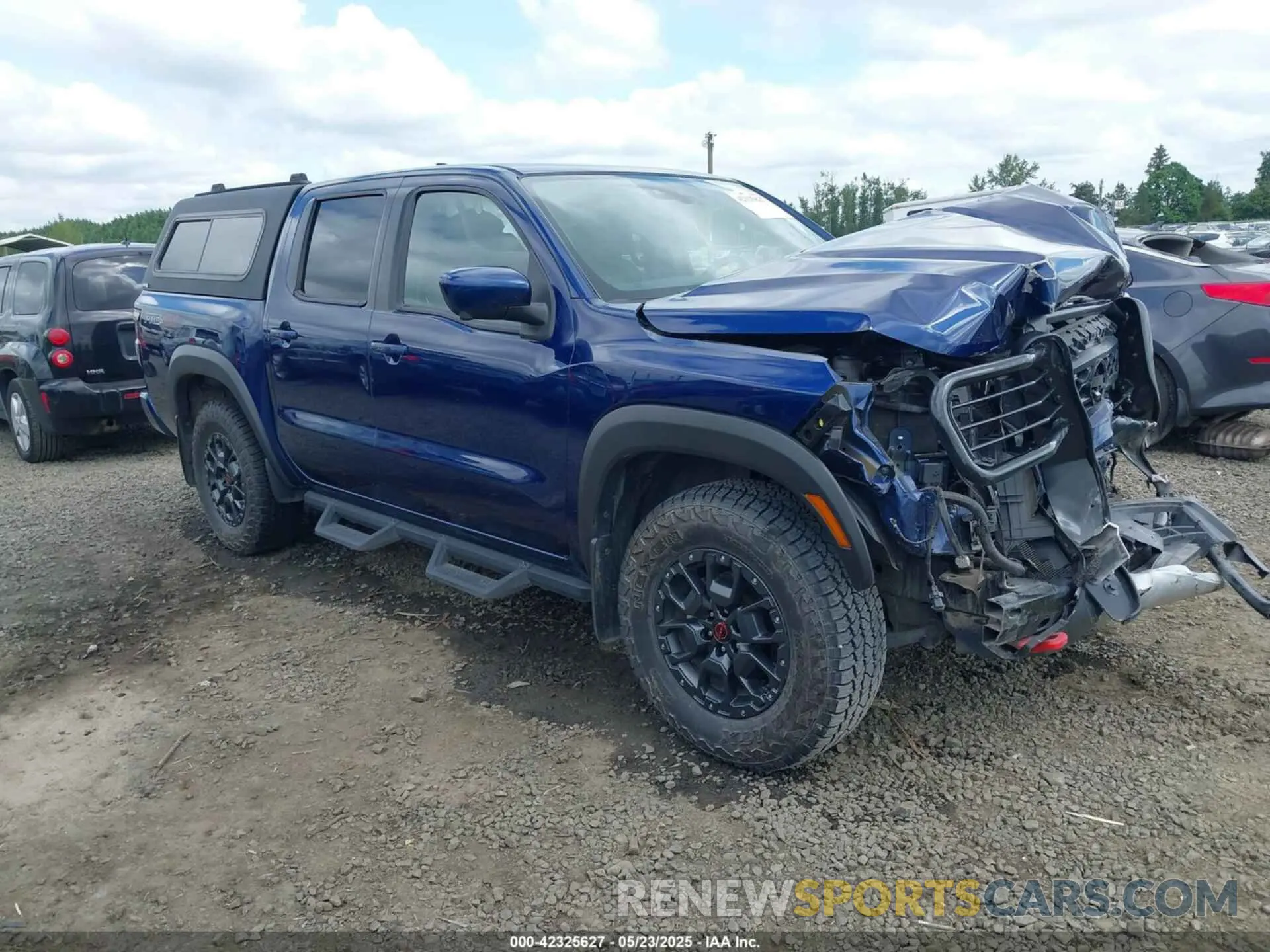 1 Photograph of a damaged car 1N6ED1EKXPN603865 NISSAN FRONTIER 2023