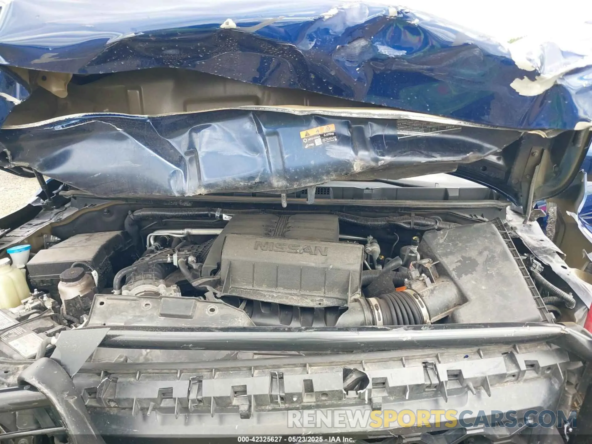 10 Photograph of a damaged car 1N6ED1EKXPN603865 NISSAN FRONTIER 2023
