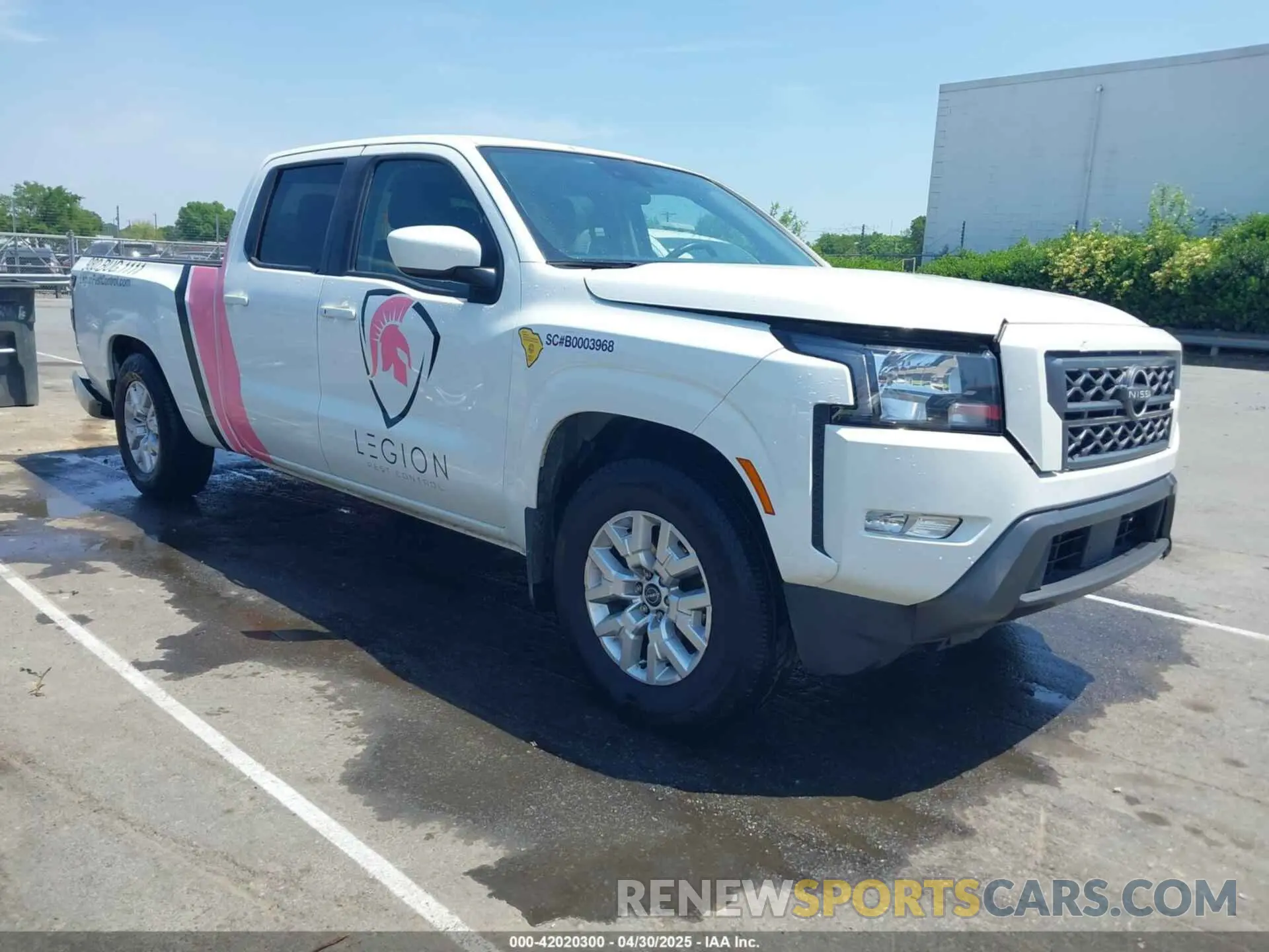 1 Photograph of a damaged car 1N6ED1FJ0PN664986 NISSAN FRONTIER 2023