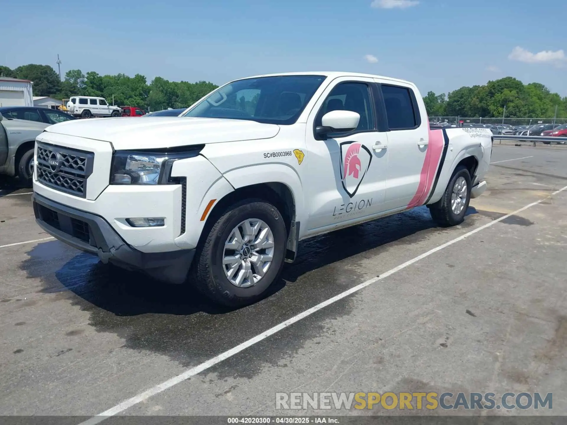 2 Photograph of a damaged car 1N6ED1FJ0PN664986 NISSAN FRONTIER 2023