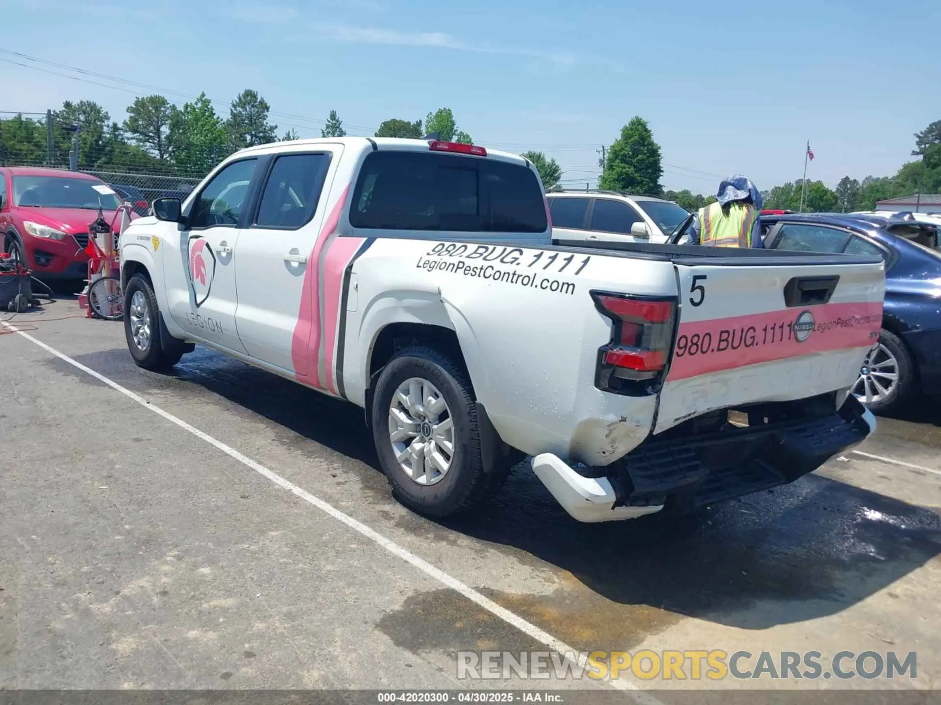 3 Photograph of a damaged car 1N6ED1FJ0PN664986 NISSAN FRONTIER 2023